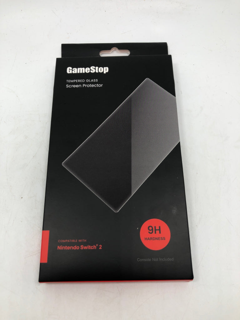 NIP TEMPERED GLASS SCREEN PROTECTOR NINTENDO SWITCH 2.
