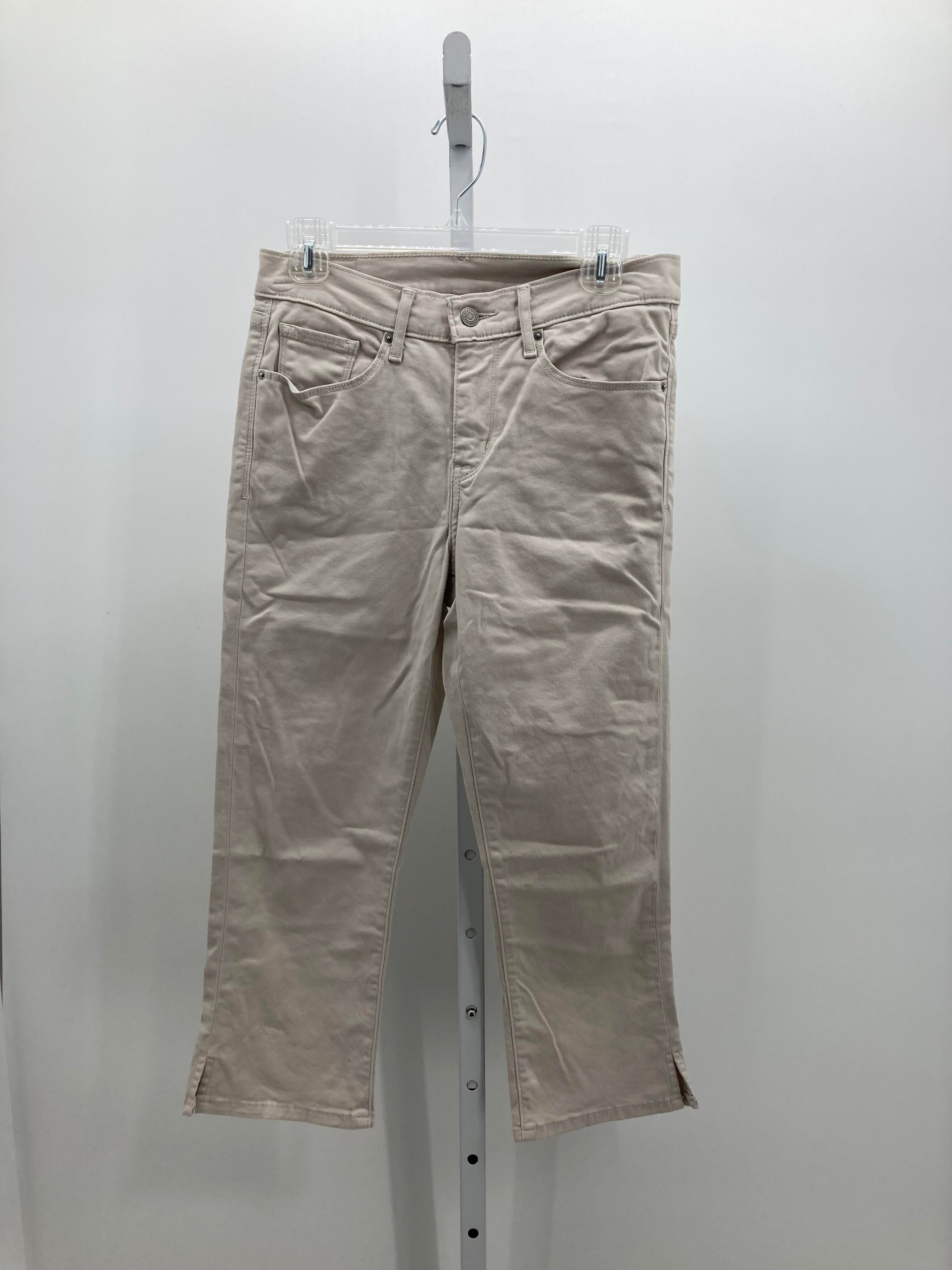 Levis Size 4 Misses Cropped Pants