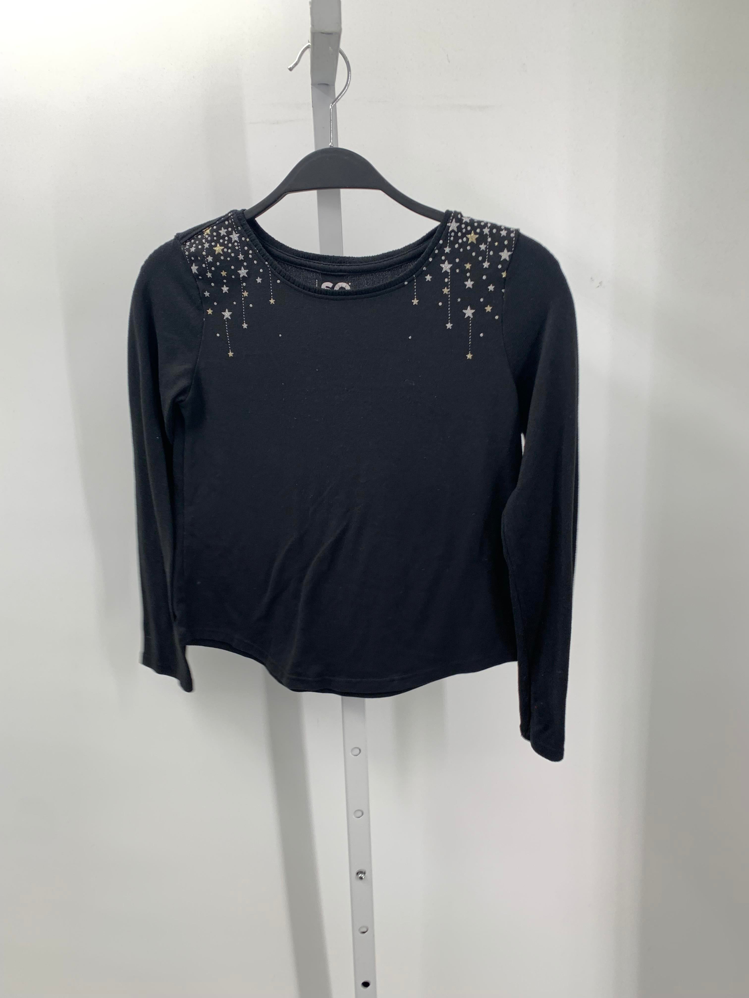 SO Size 8 Girls Long Sleeve Shirt