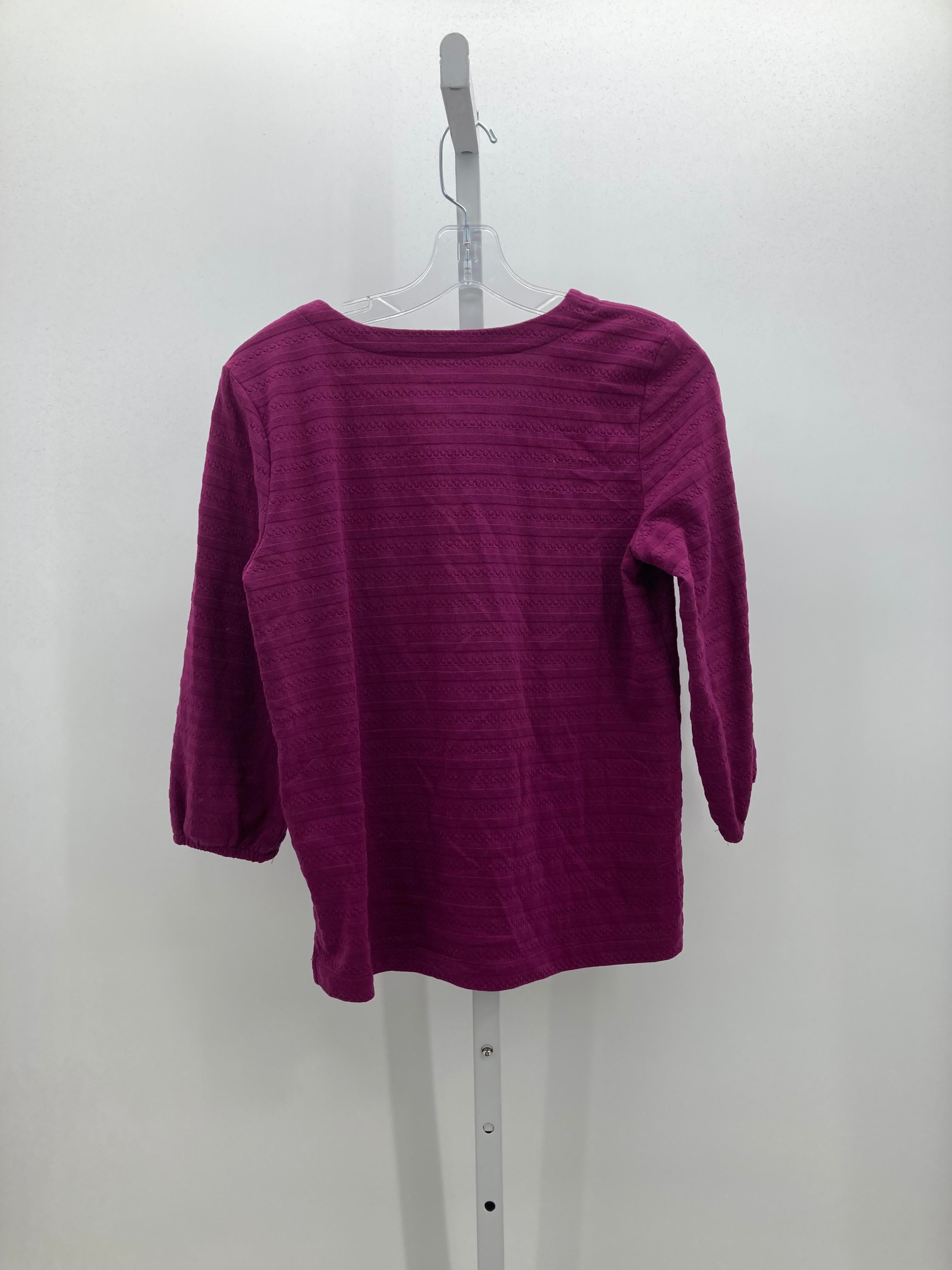 Talbots Size Small Petite Petite 3/4 Sleeve Shirt