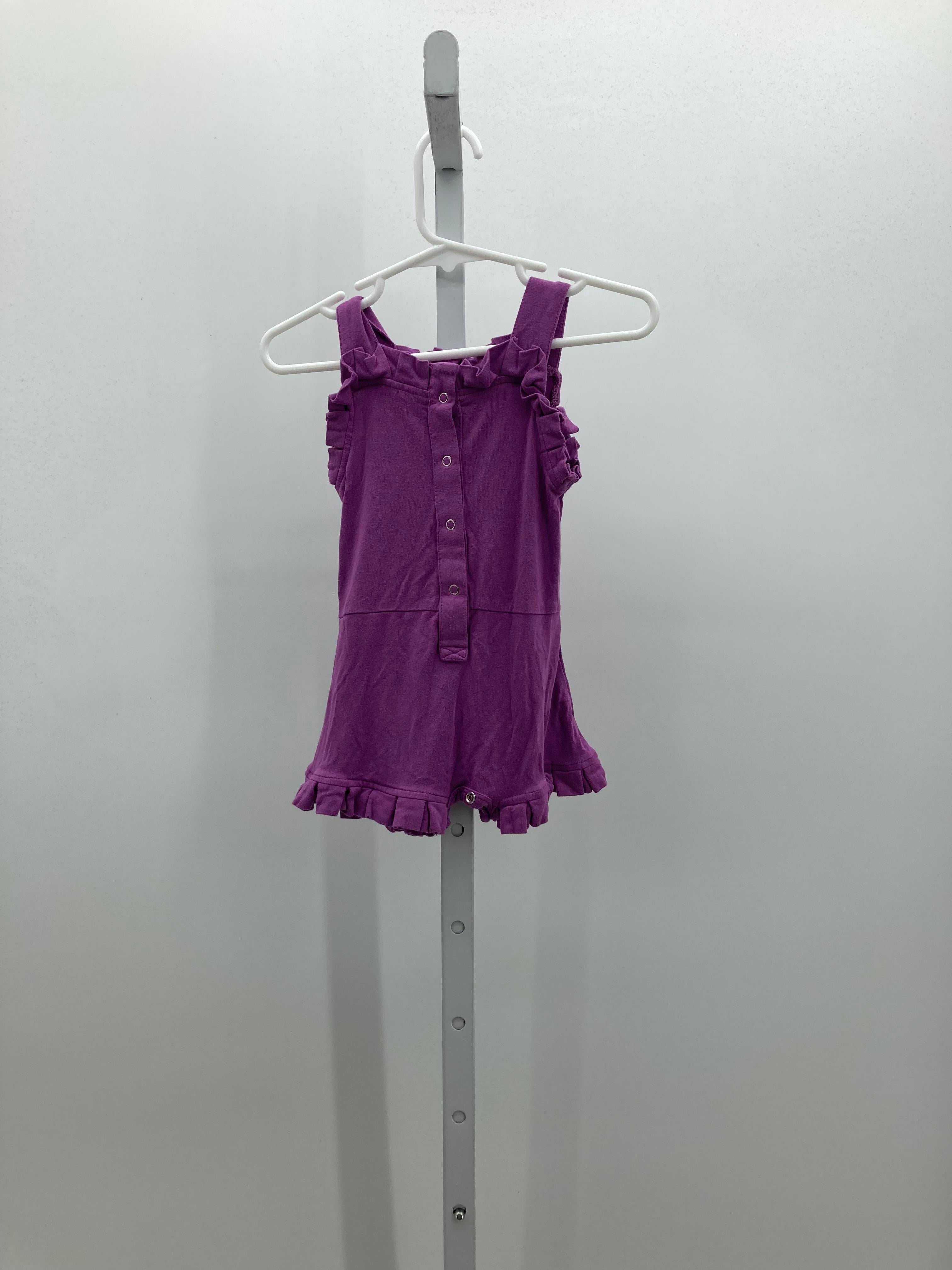 Size 0-3 months Girls Sleeveless Romper