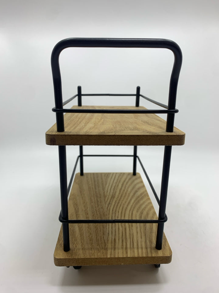 MINI 2 TIER BAR CART.