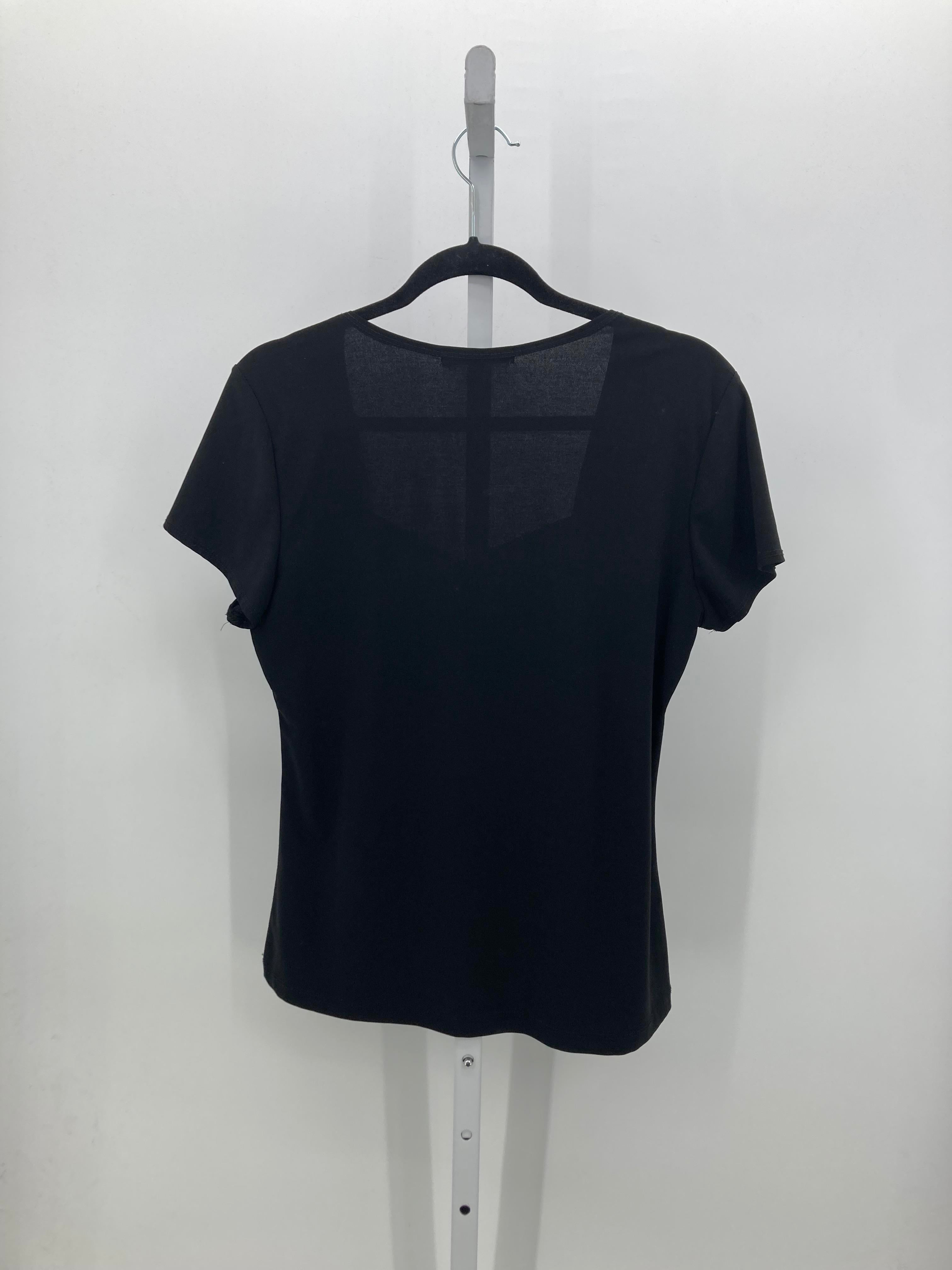 Suzie in the City Size Large Misses Short Sleeve Shirt