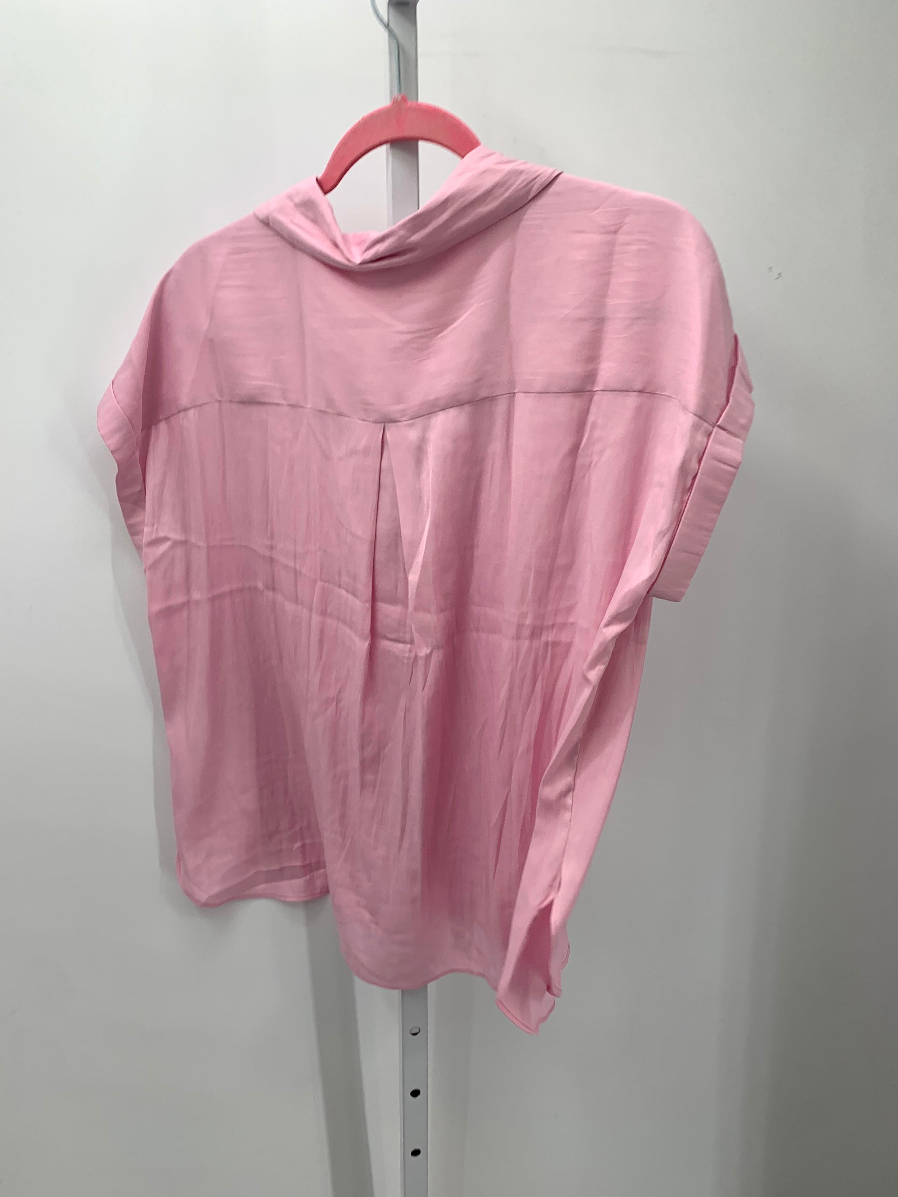Rose & Olive Size Large Misses Short Sleeve Shirt