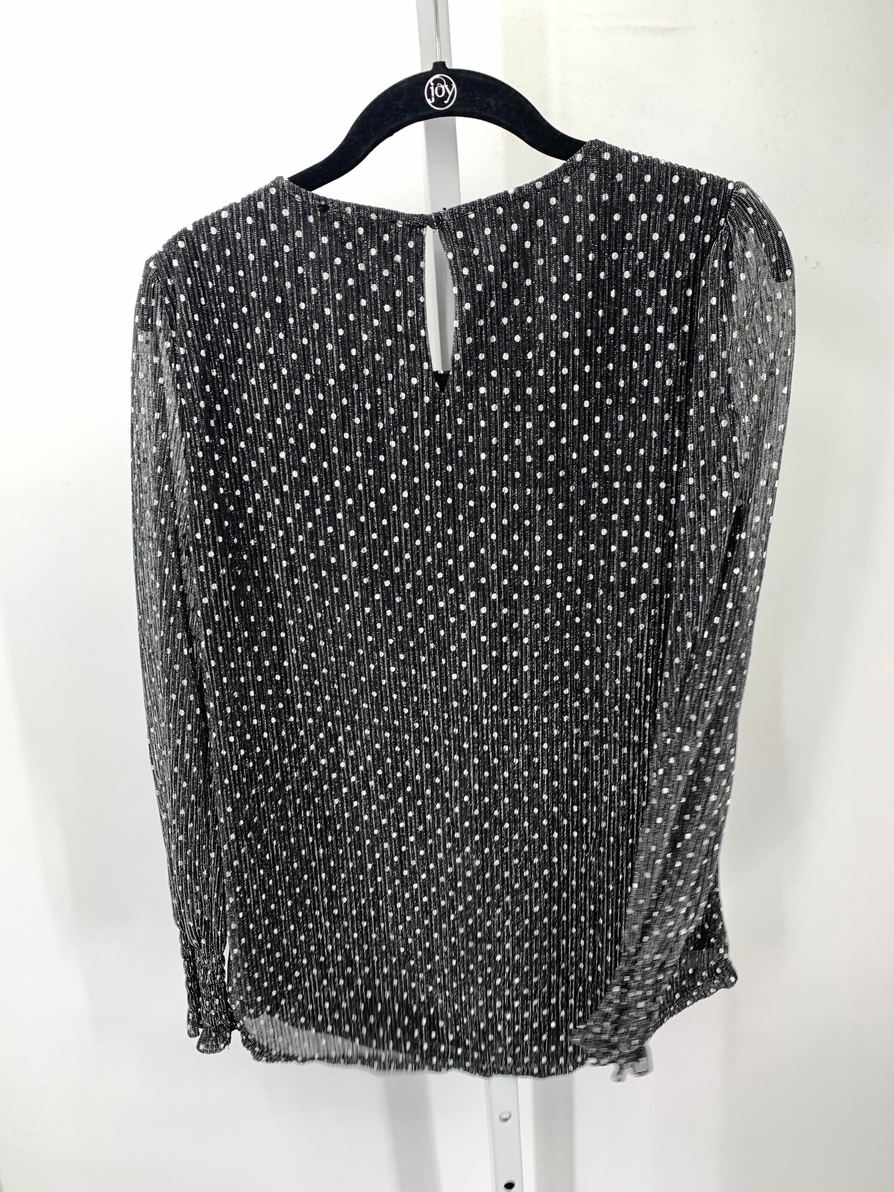 Adrianna Papell Size Medium Misses Long Sleeve Shirt