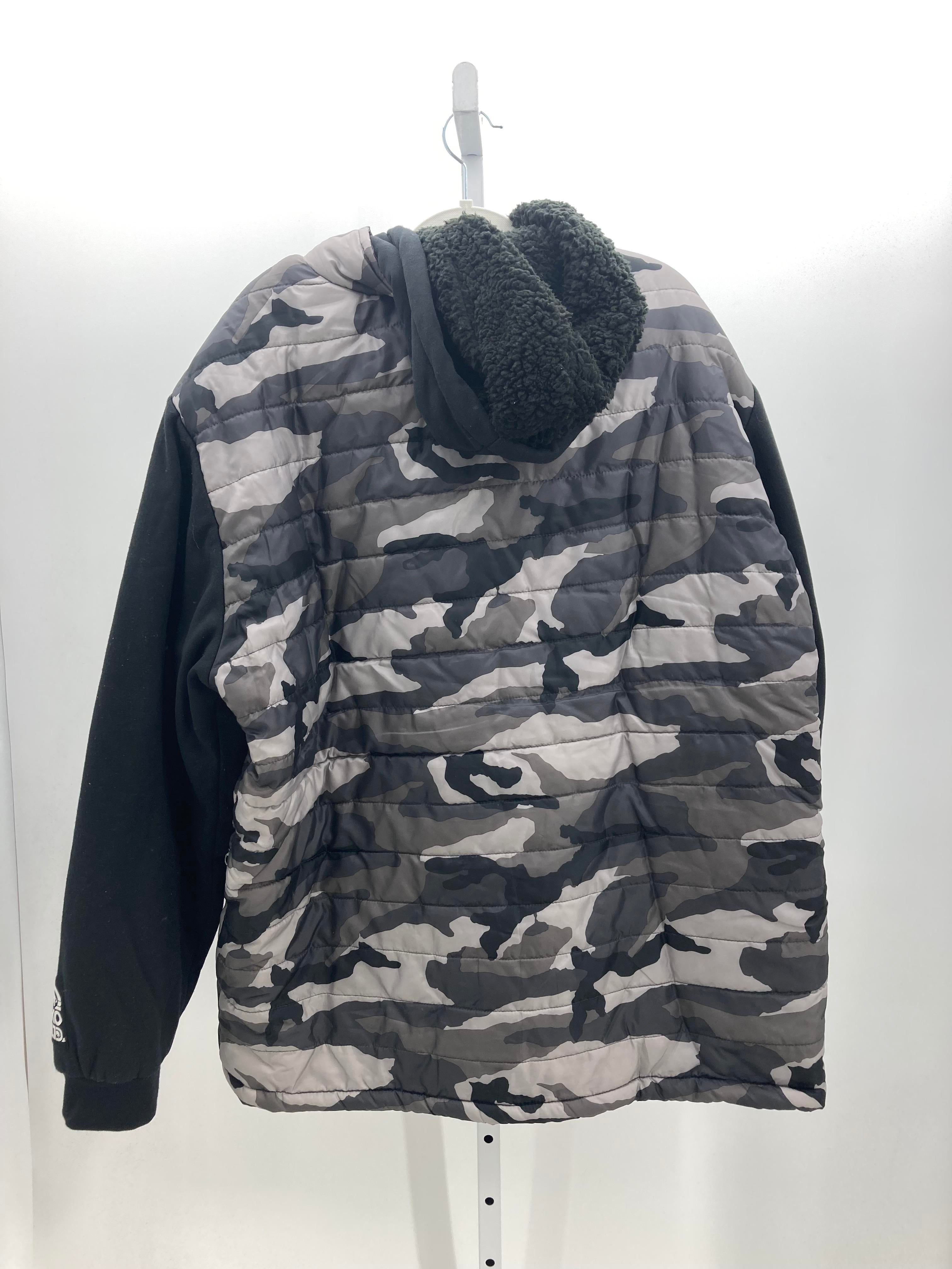 SHERPA LINED HOODED CAMO