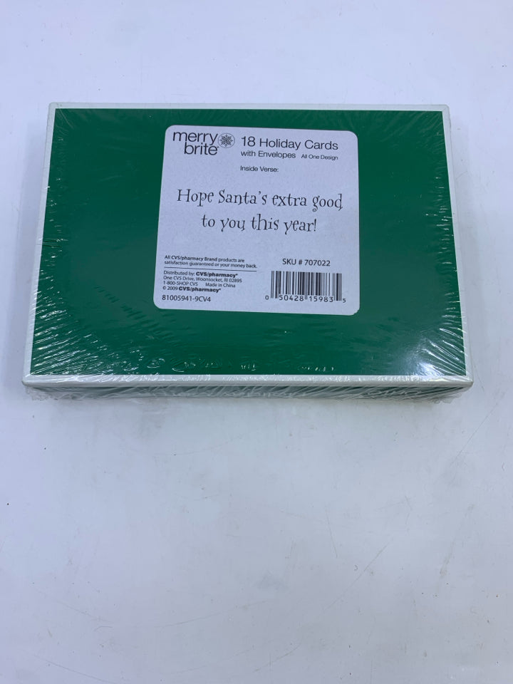 NIB "MERRY CHRISTMAS" CARDS