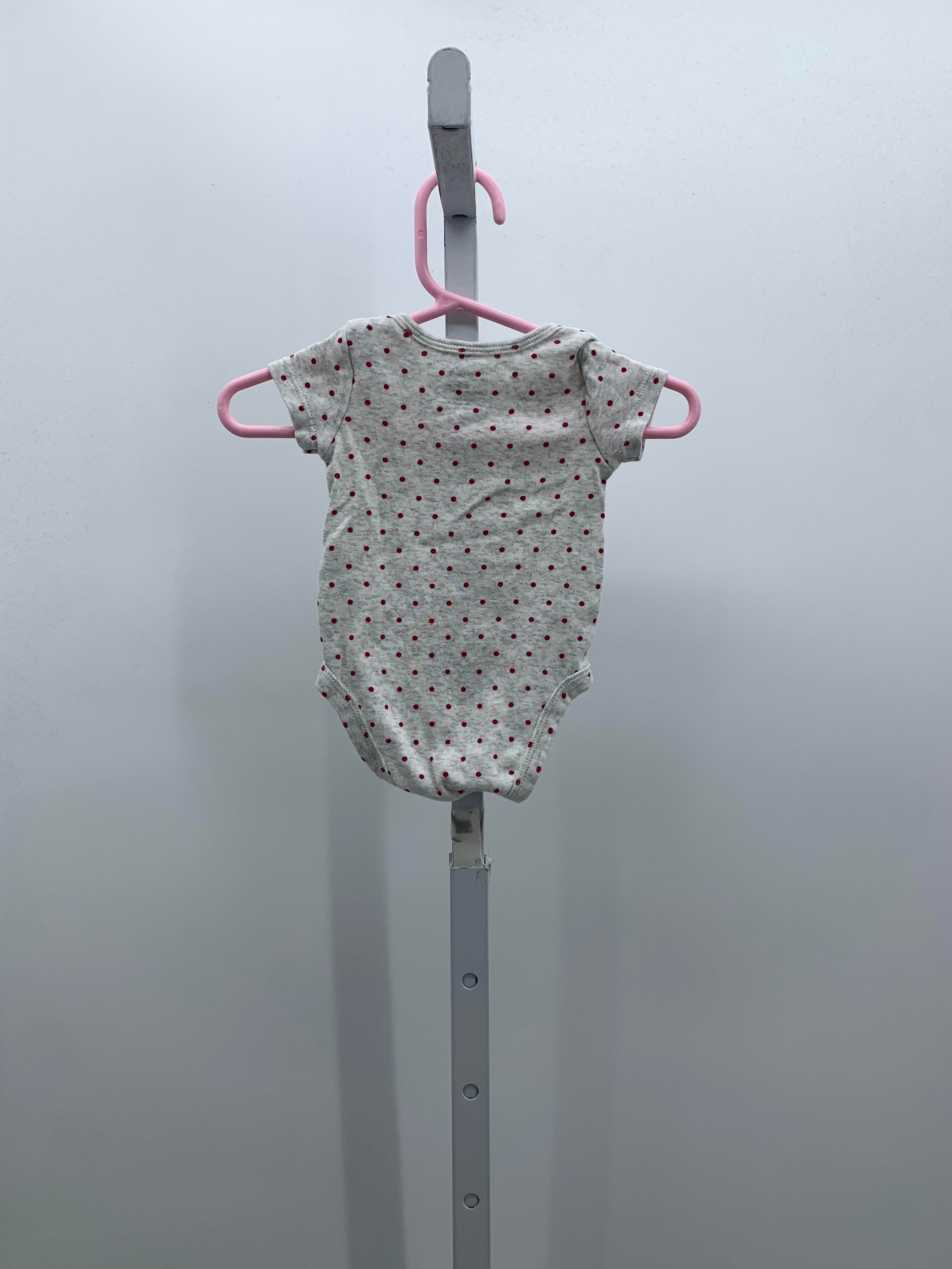 Carters Size Newborn Girls Short Sleeve Shirt