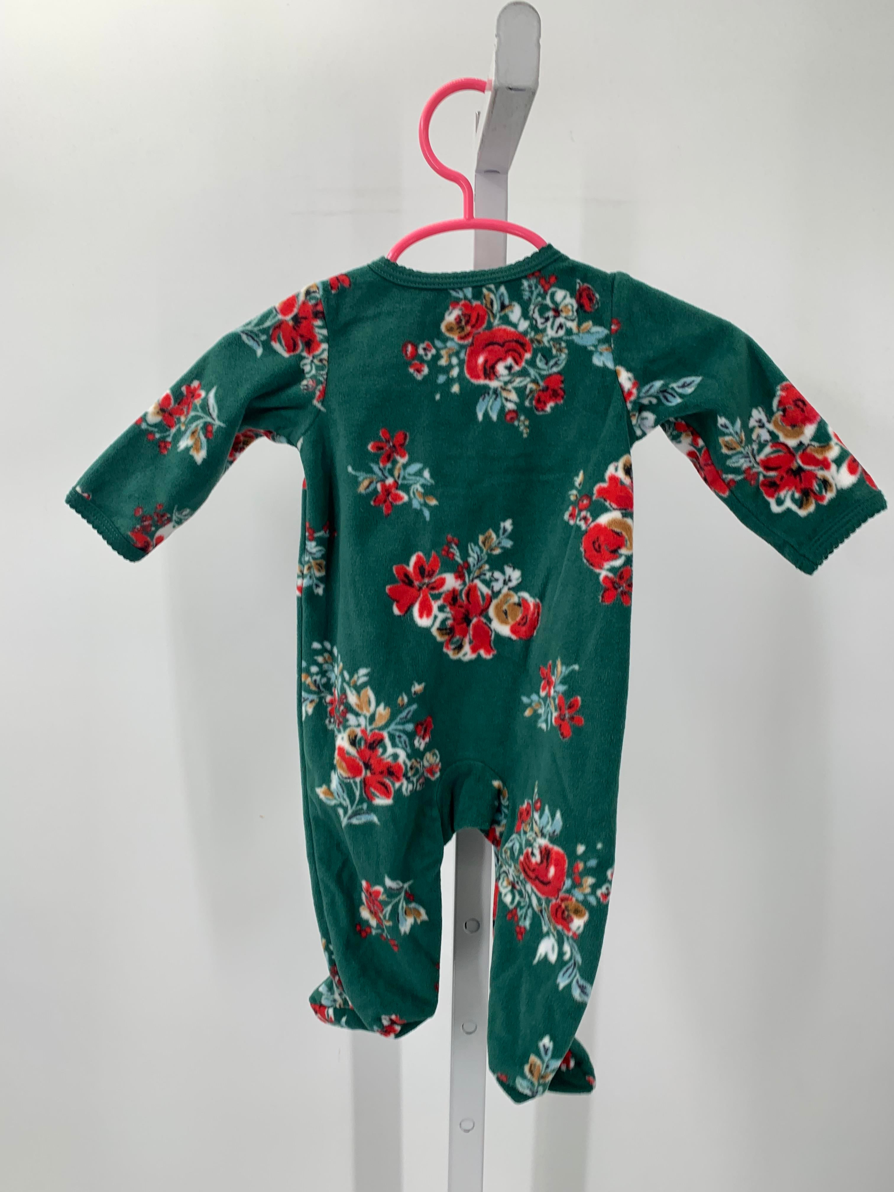 Carters Size 3 Months Girls Long Slv. Romper