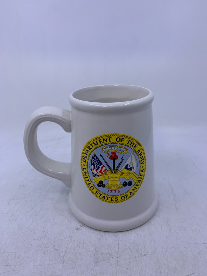 US ARMY CERAMIC STEIN.