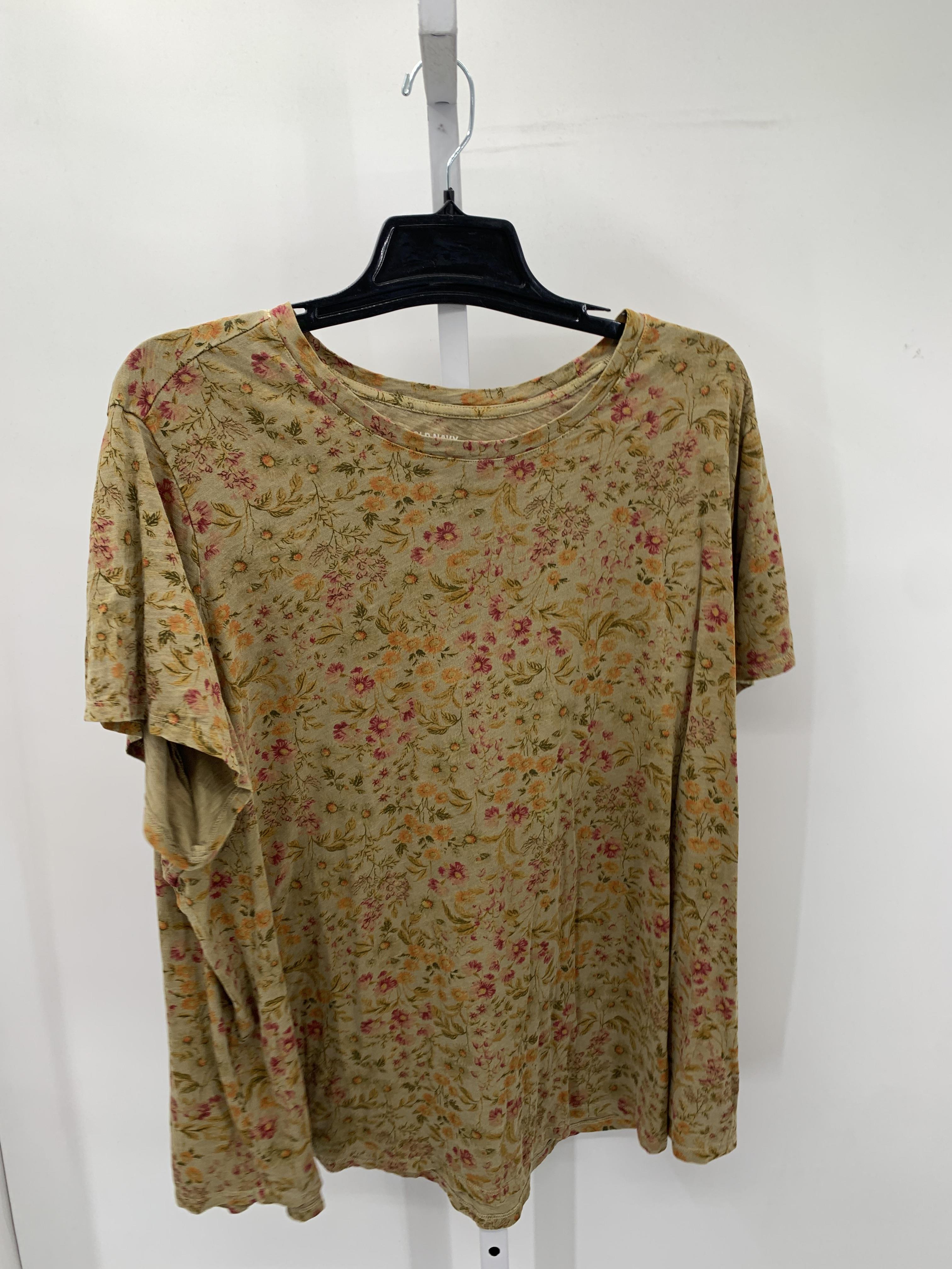 Old Navy Size 4X Womens Short Sleeve Shirt