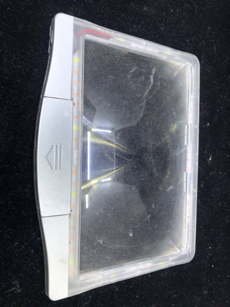 MAGNIPROS RECTANGLE MAGNIFYING GLASS.