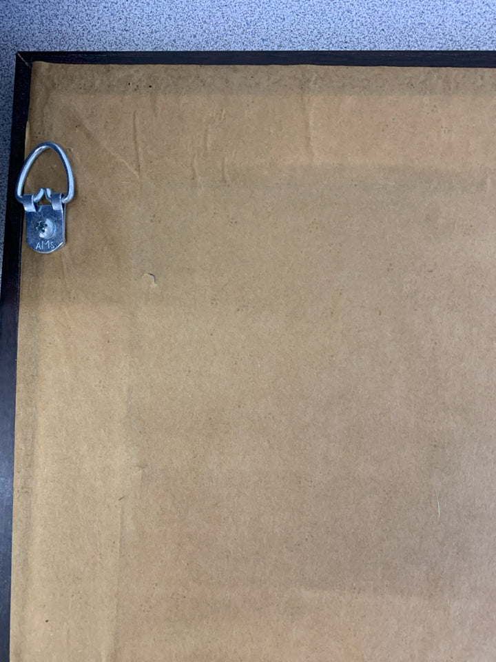 ALL BECAUSE TWO PEOPLE FELL IN LOVE-FRAMED PRINT.