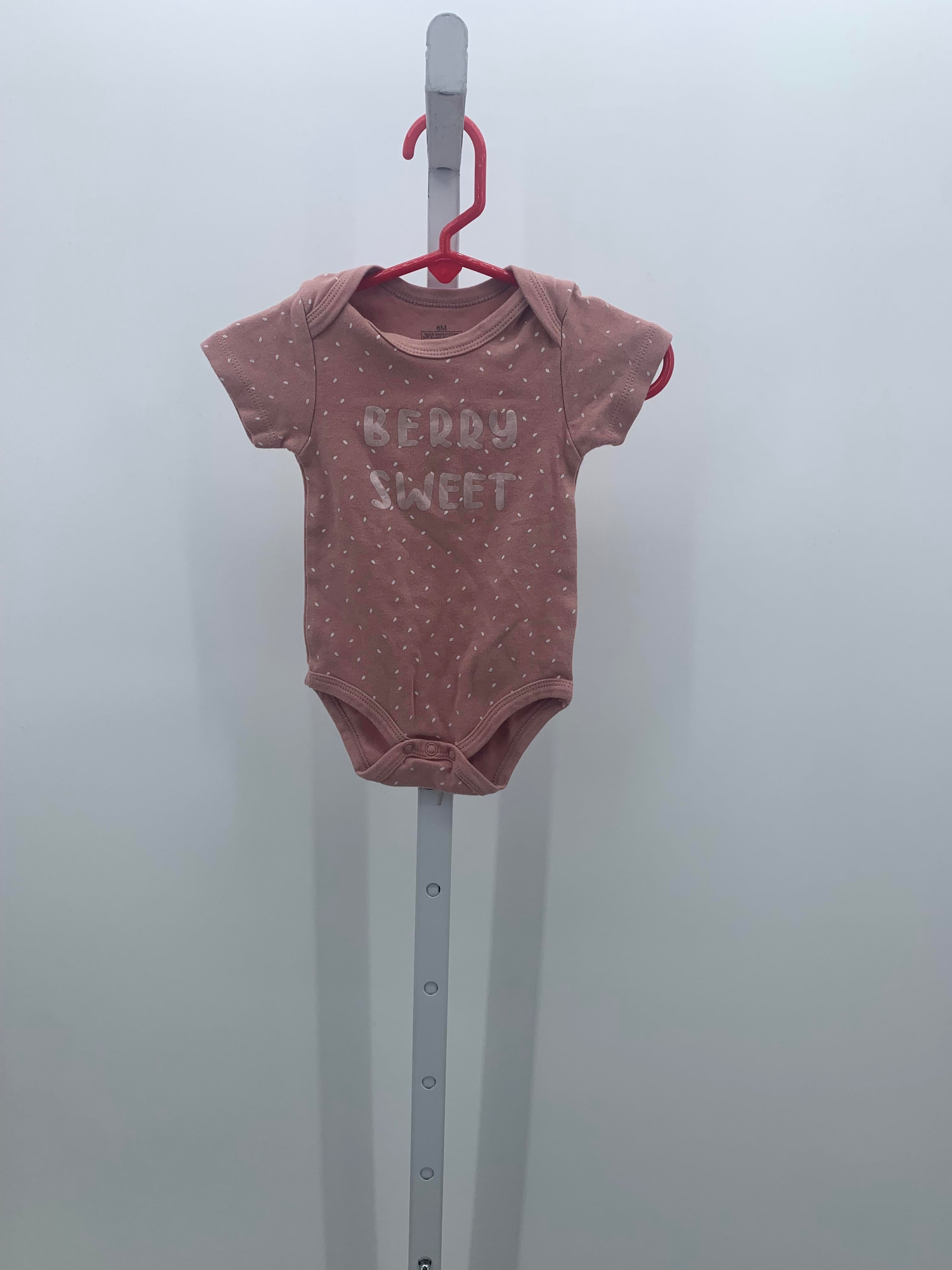 Size 6 Months Girls Short Sleeve Shirt