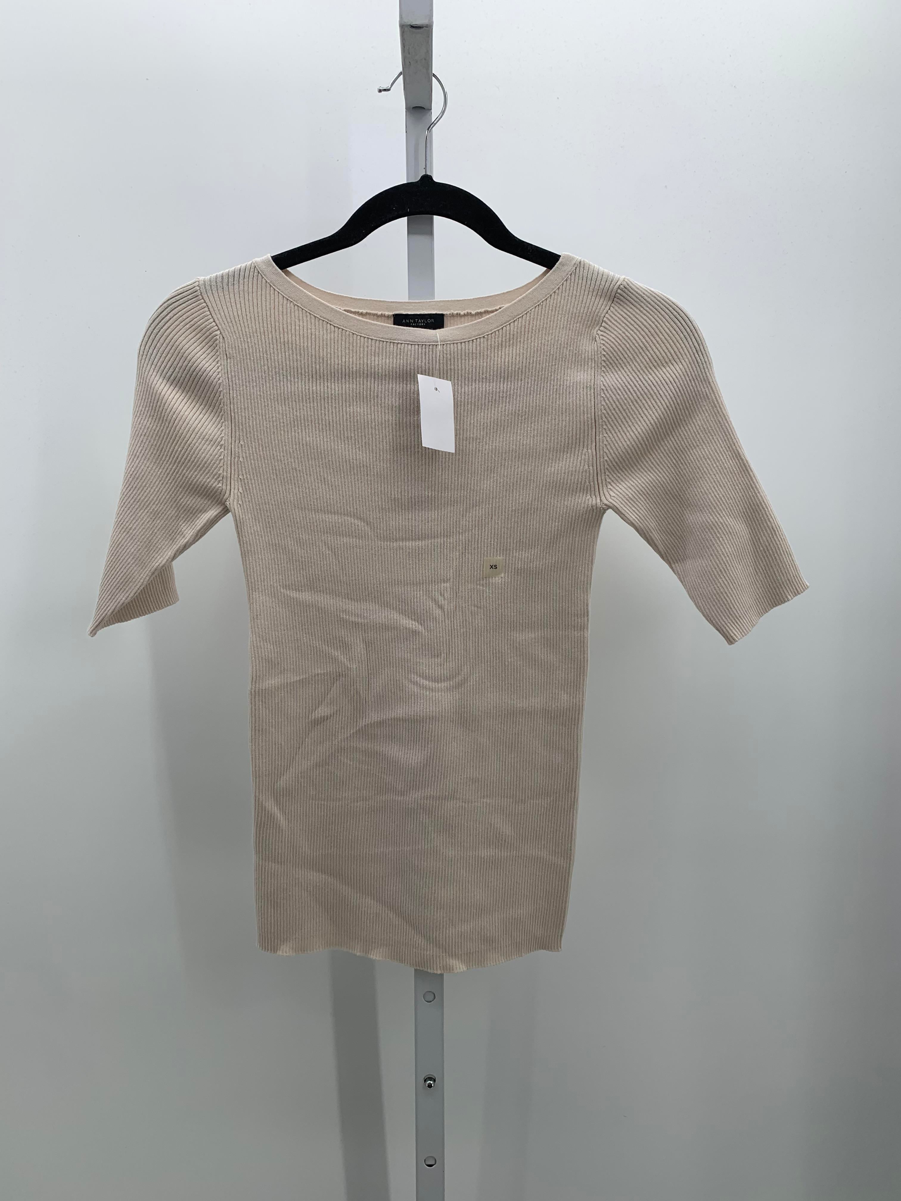Ann Taylor Size X Small Misses Short Slv Sweater