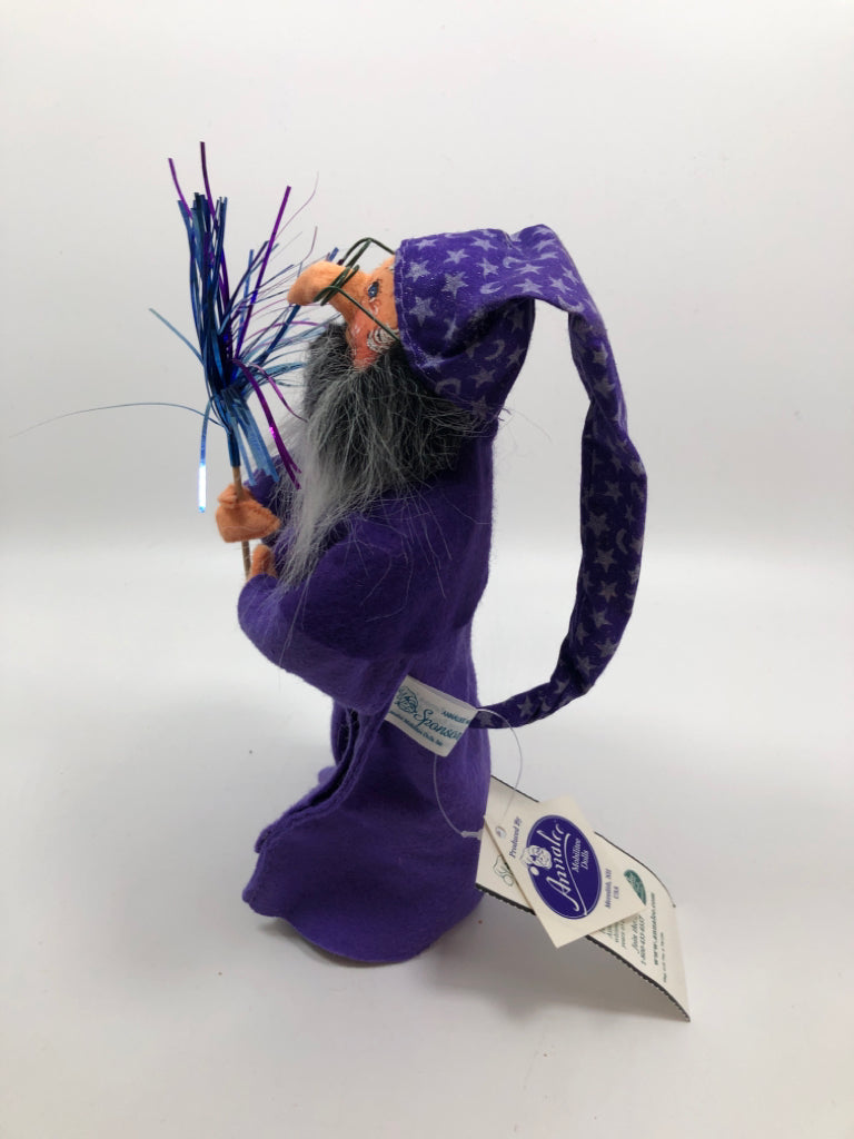 ANNALEE WIZARD FIGURINE.