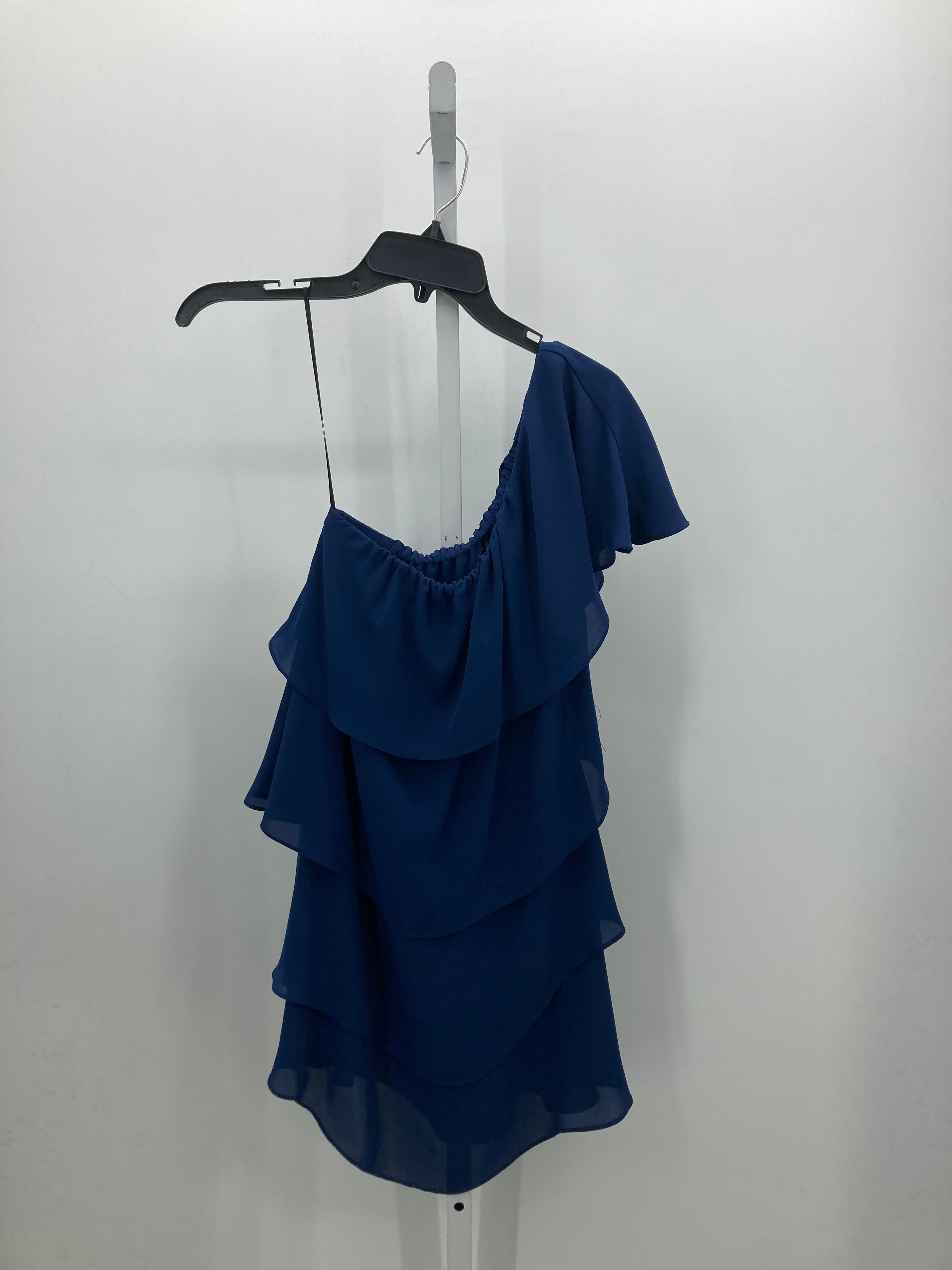 Aqua Size X Small Misses Sleeveless Dress