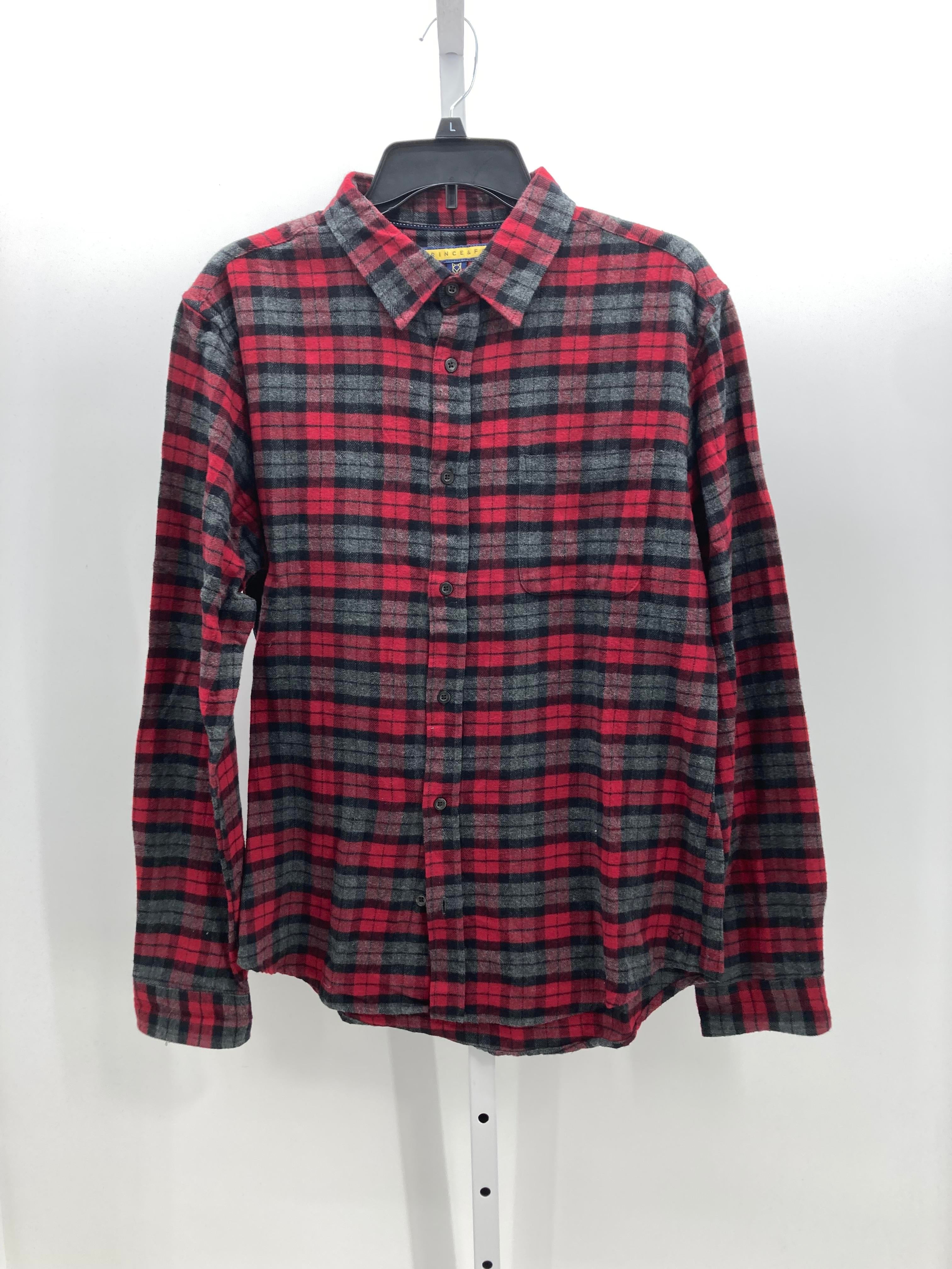 GREY PLAID BTN DOWN