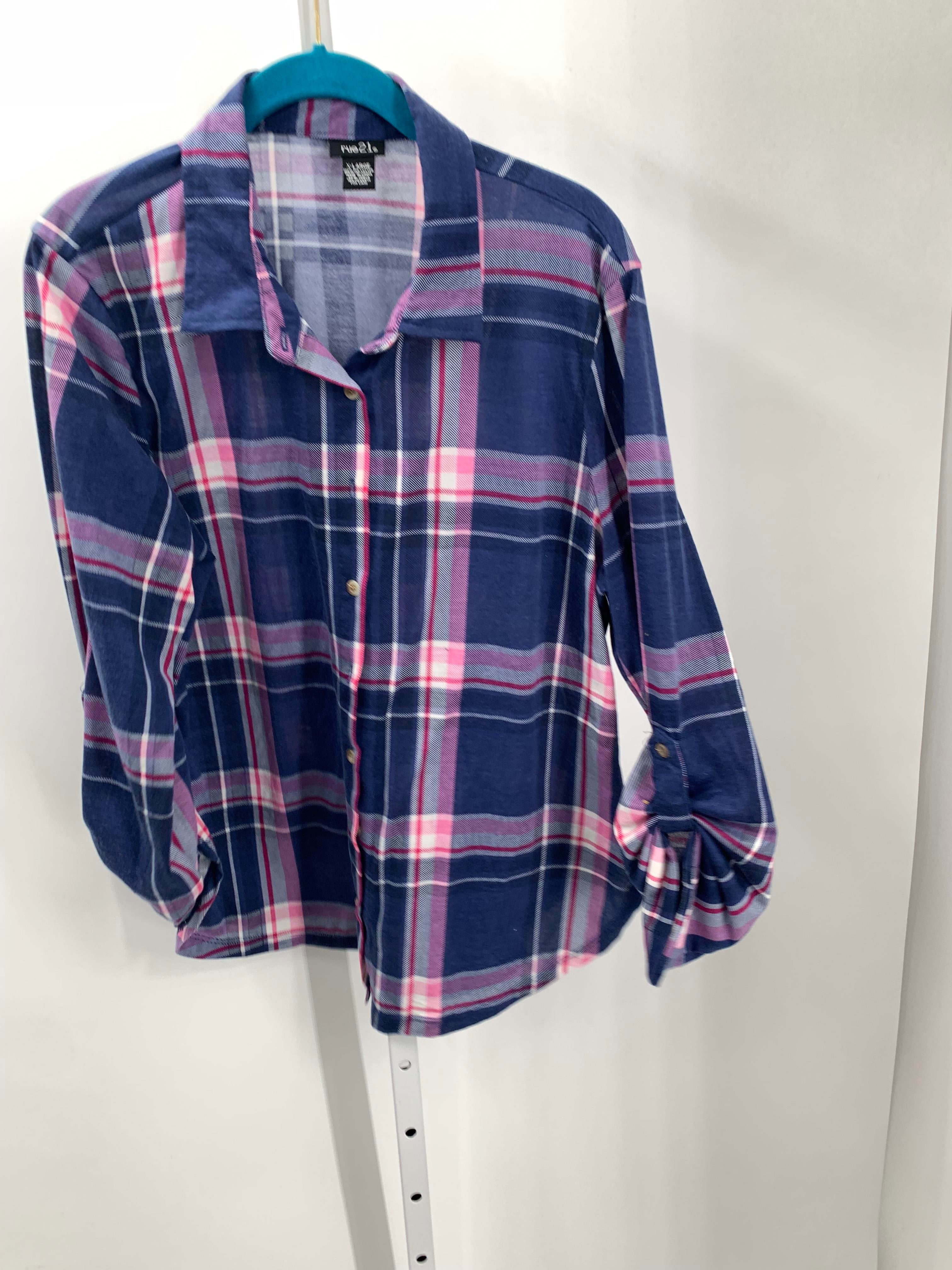 rue21 Size Extra Large Juniors Long Sleeve Shirt