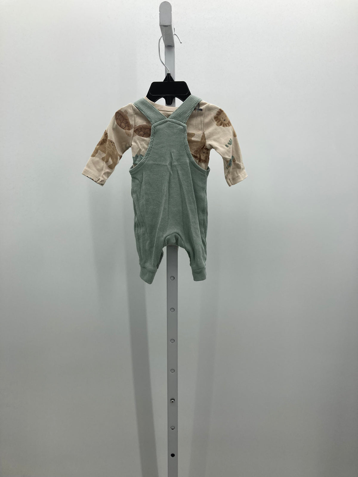 ANIMALS SHIRT GREEN OVERALLS