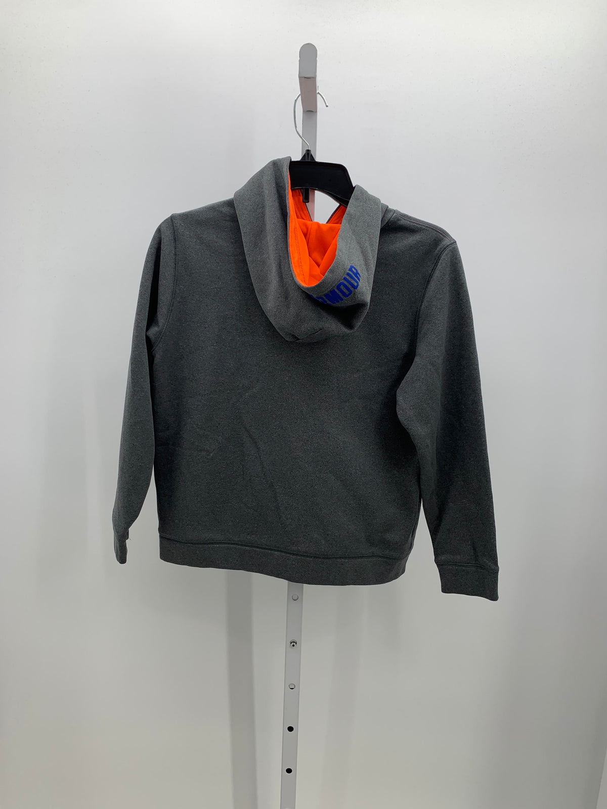 ORANGE HOODED KNIT