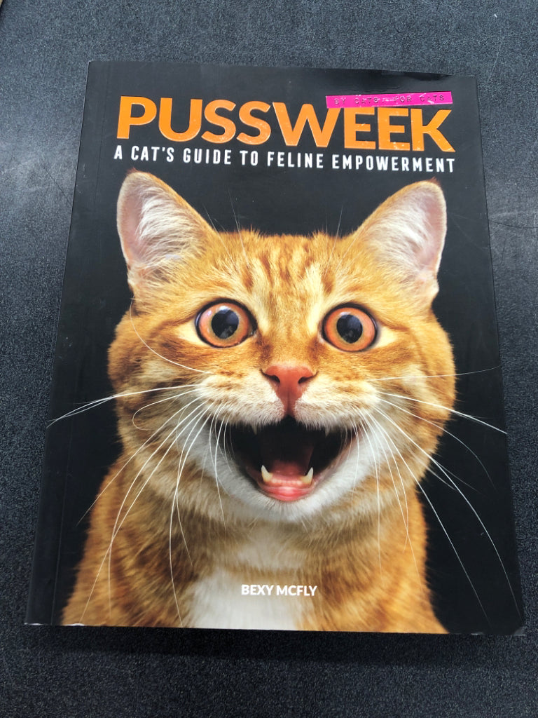 A CAT'S GUIDE TO FELINE EMPOWERMENT BOOK.
