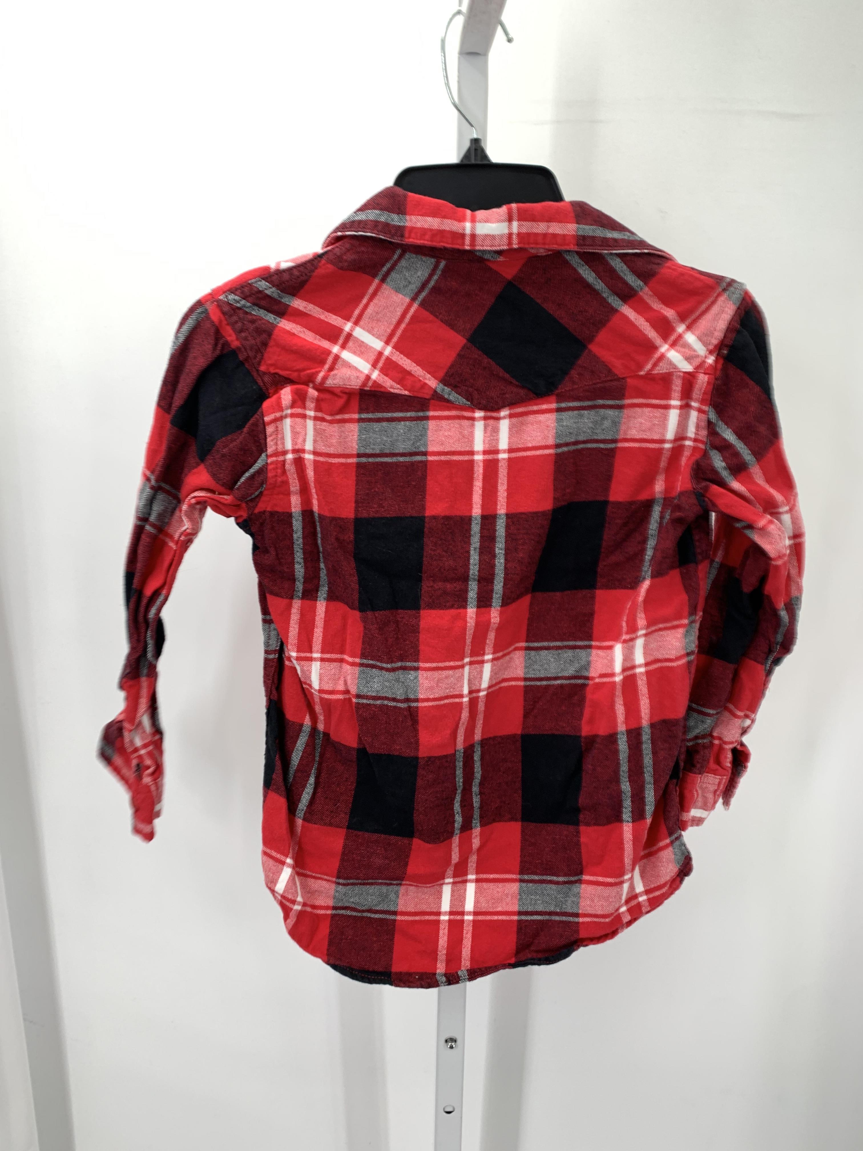 BLK/WHT PLAID BTN DOWN
