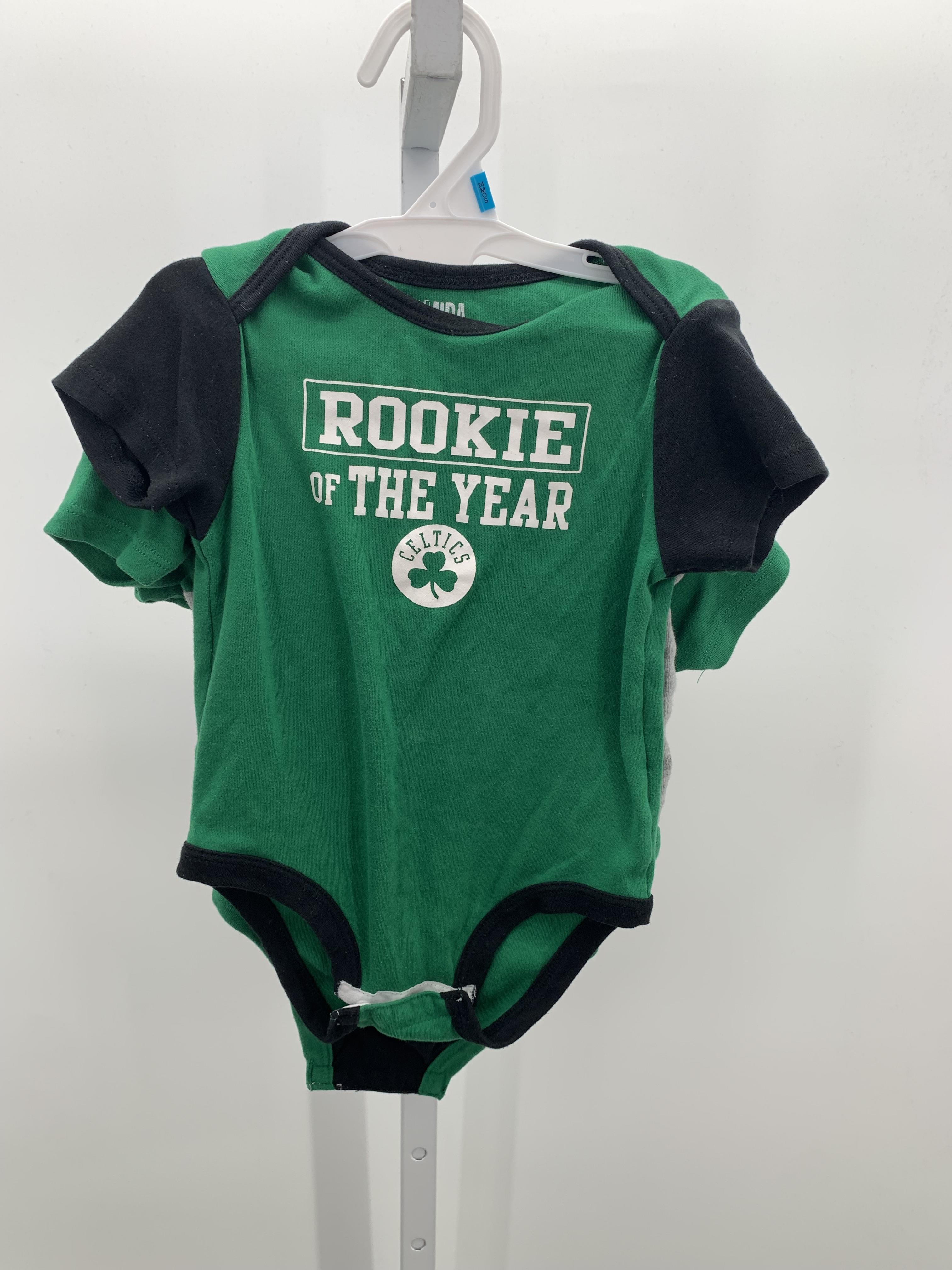 THREE SHORT SLV BODY SUIT CELTICS