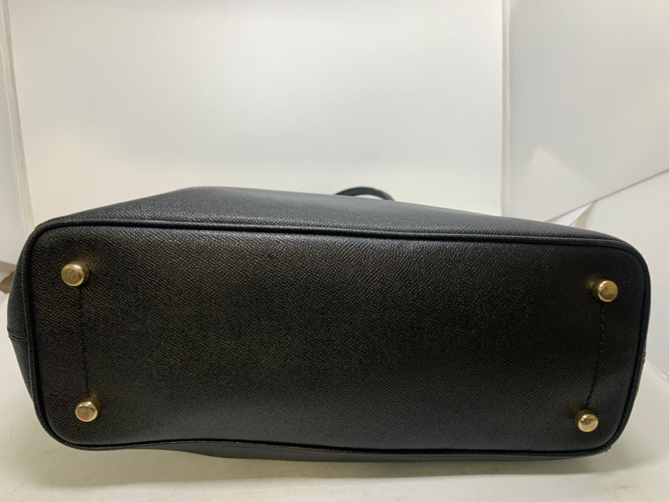 Coach Bailey Carryall Crossgrain Leather Shoulder Bag