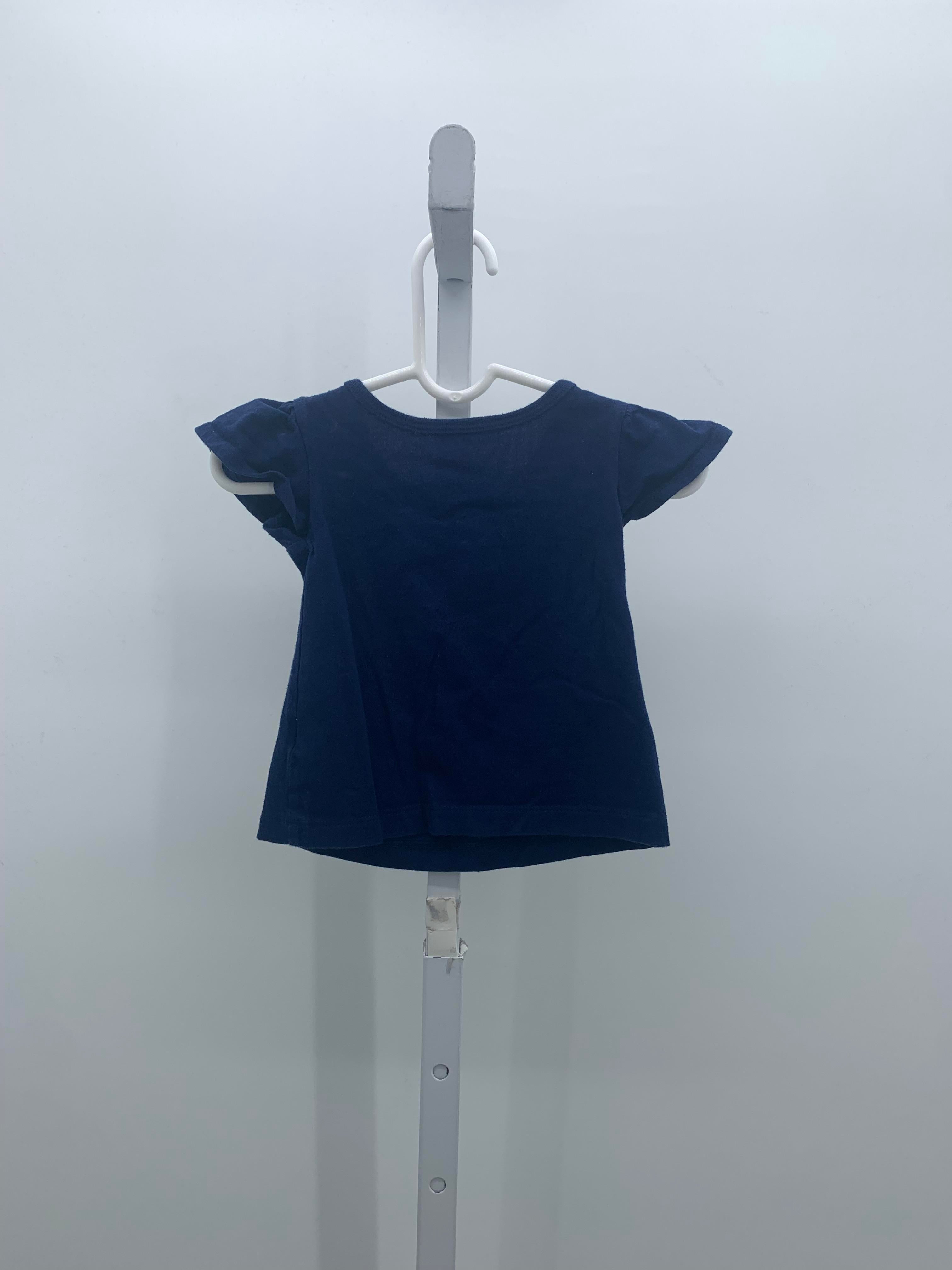 Carters Size 9 Months Girls Short Sleeve Shirt