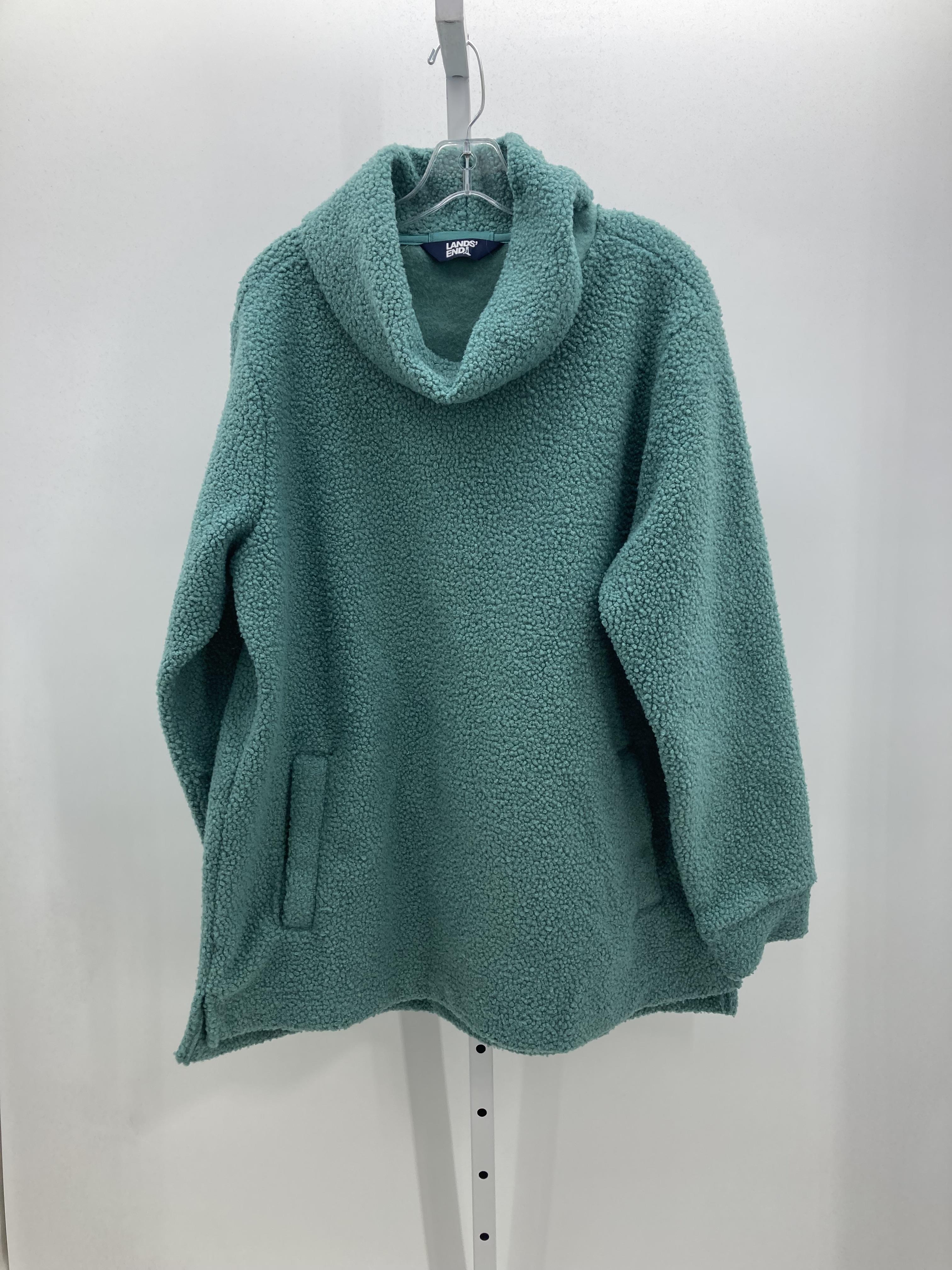 Lands End Size Extra Large Misses Long Slv Sweater