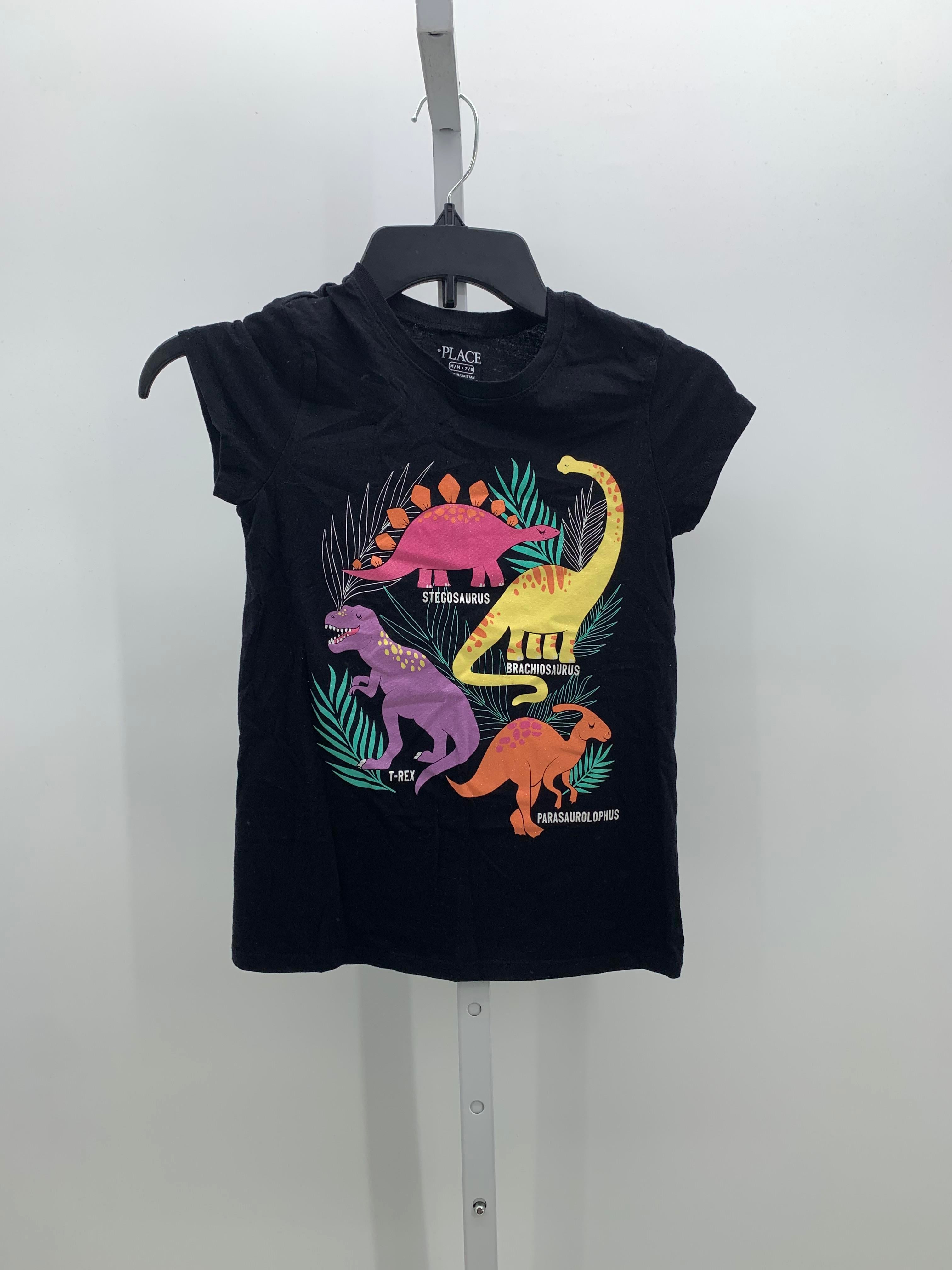 Children's Place Size 7-8 Girls Short Sleeve Shirt