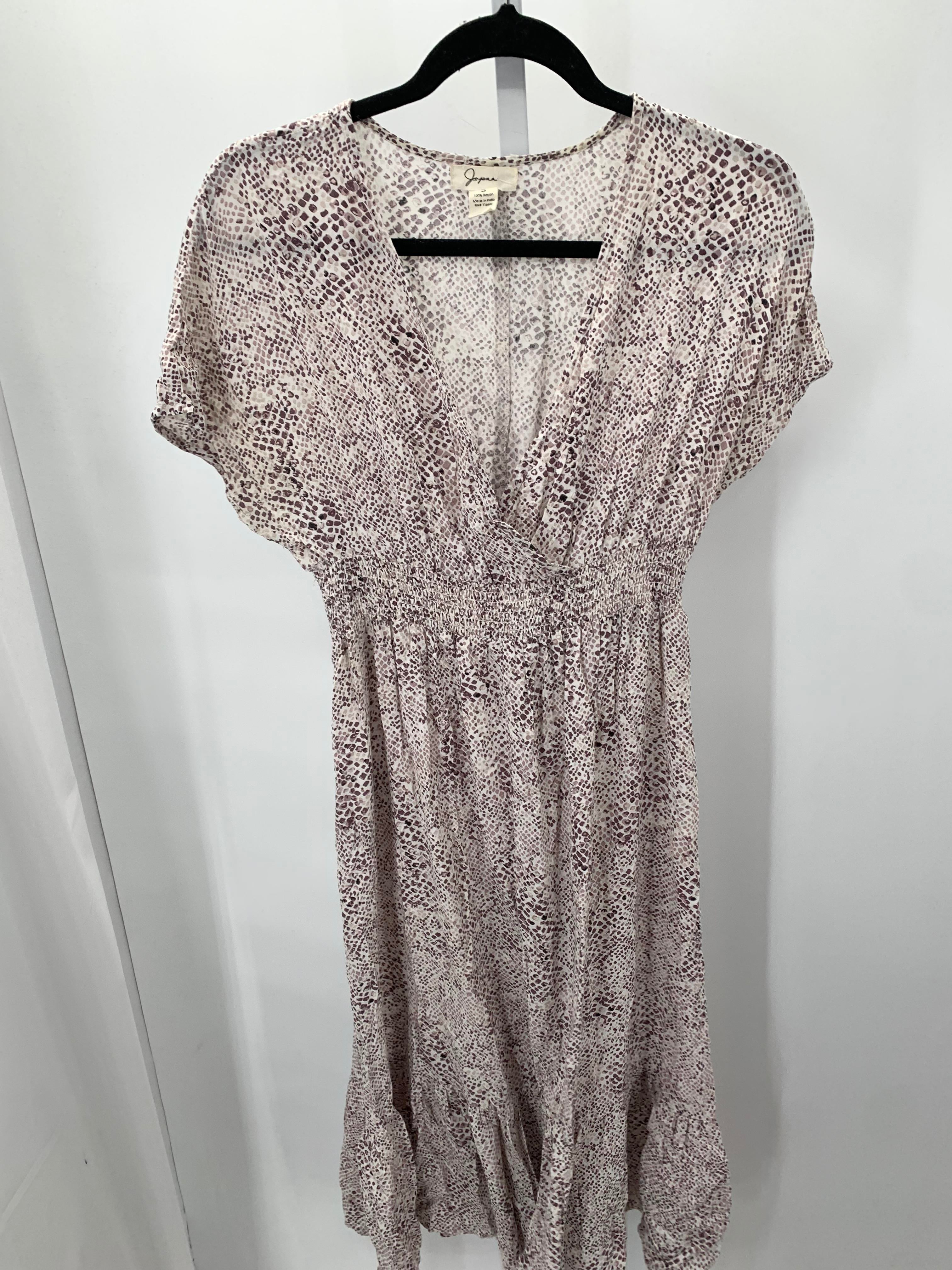 Japna Size Small Misses Short Sleeve Dress