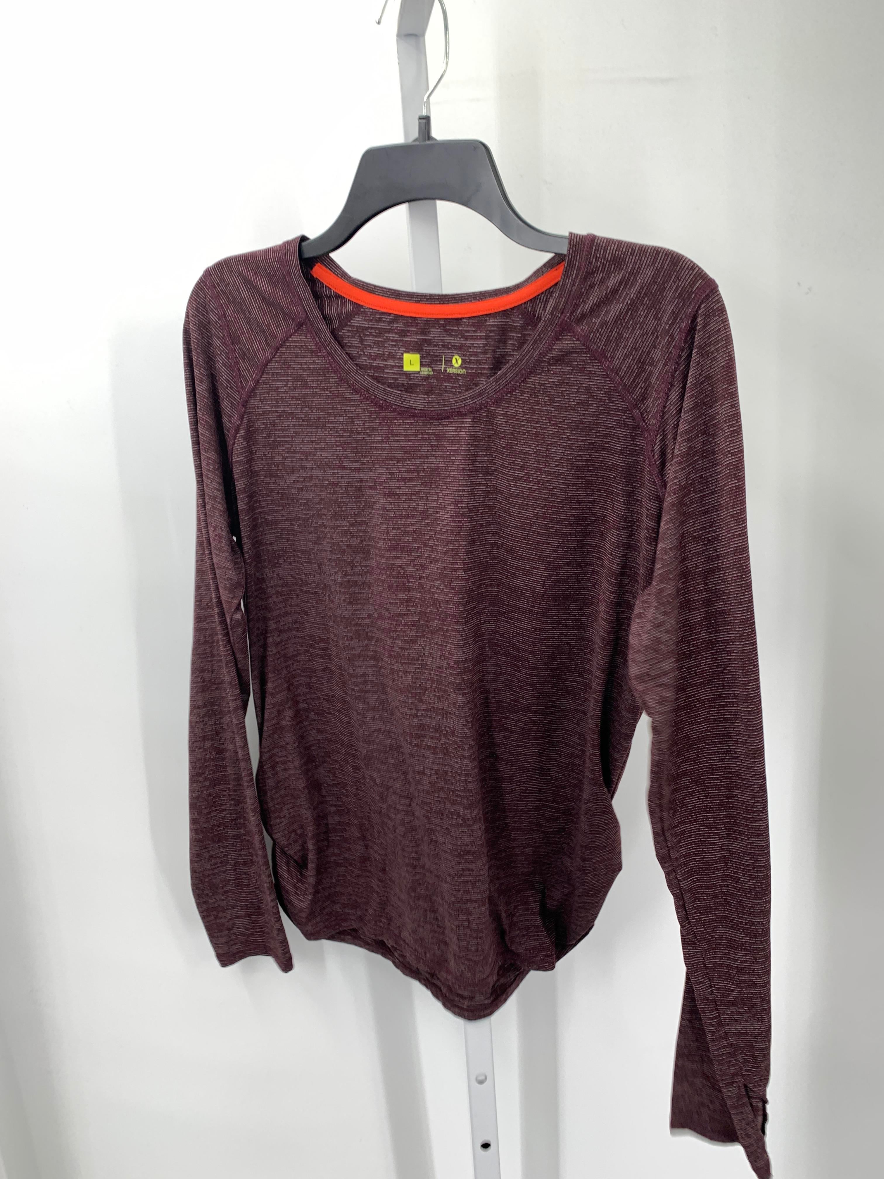 Xersion Size Large Misses Long Sleeve Shirt