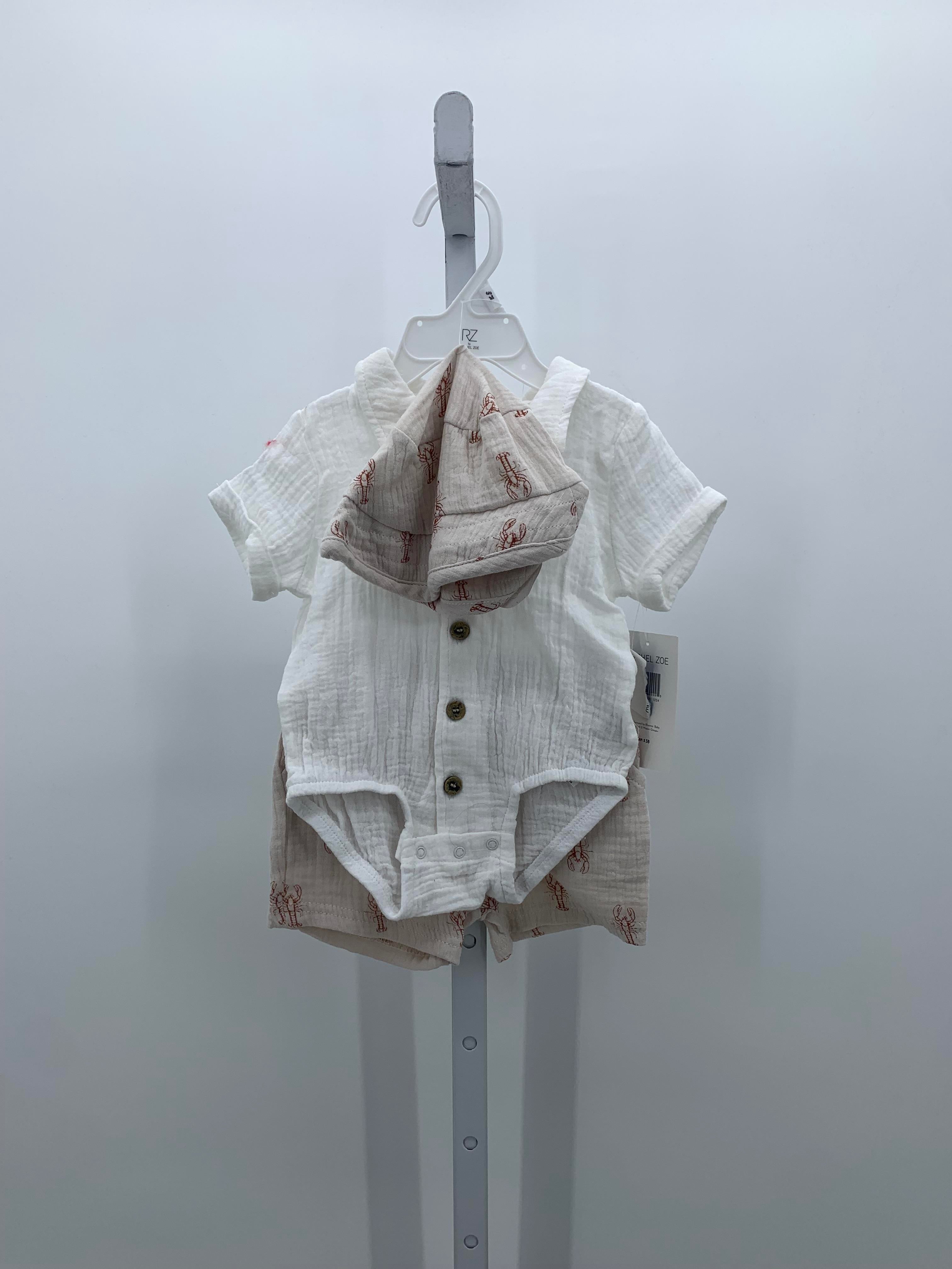 NEW LOBSTER MUSLIN SHIRT SHORTS AND HAT