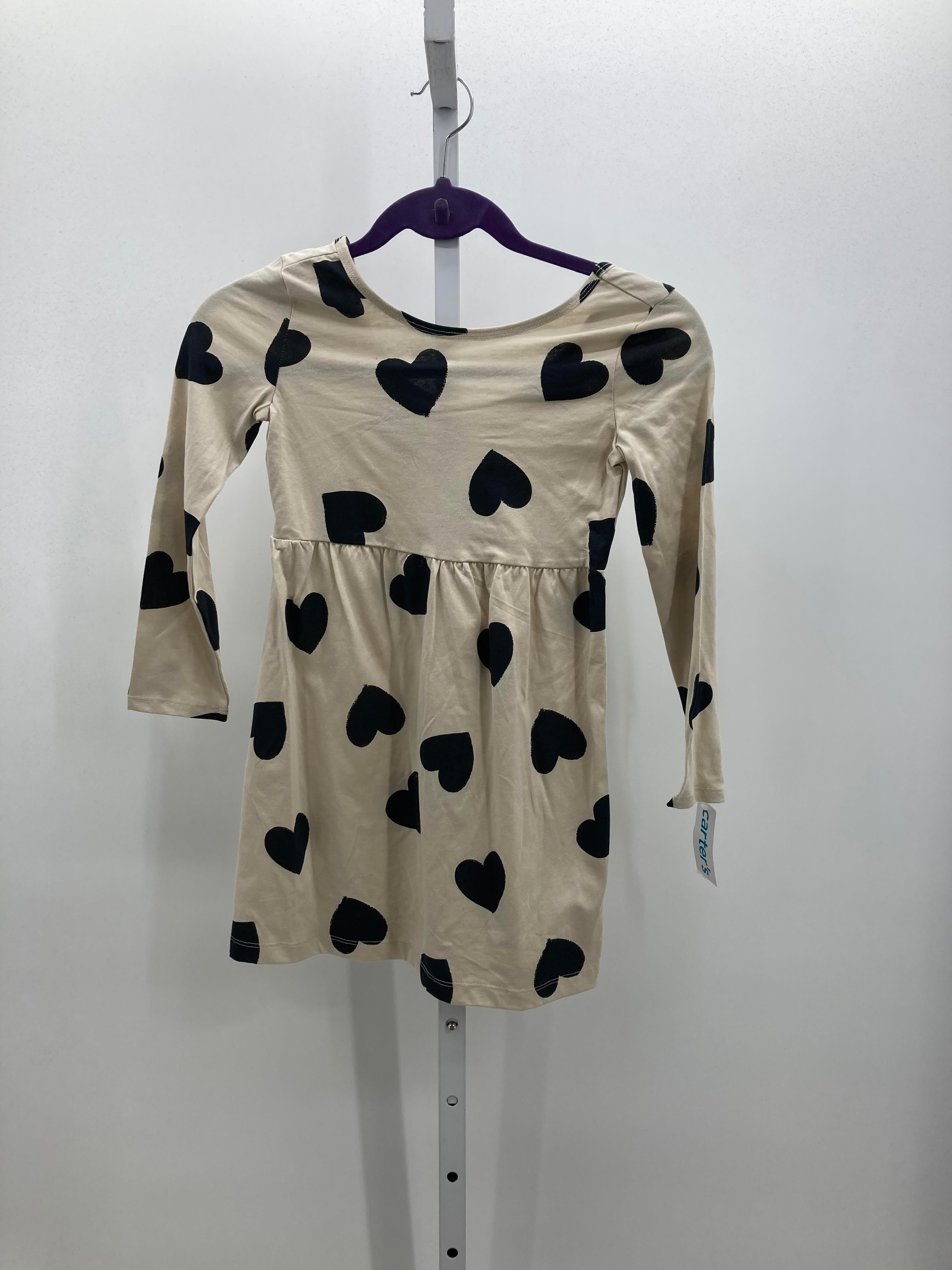 Carters Size 7 Girls Long Sleeve Dress