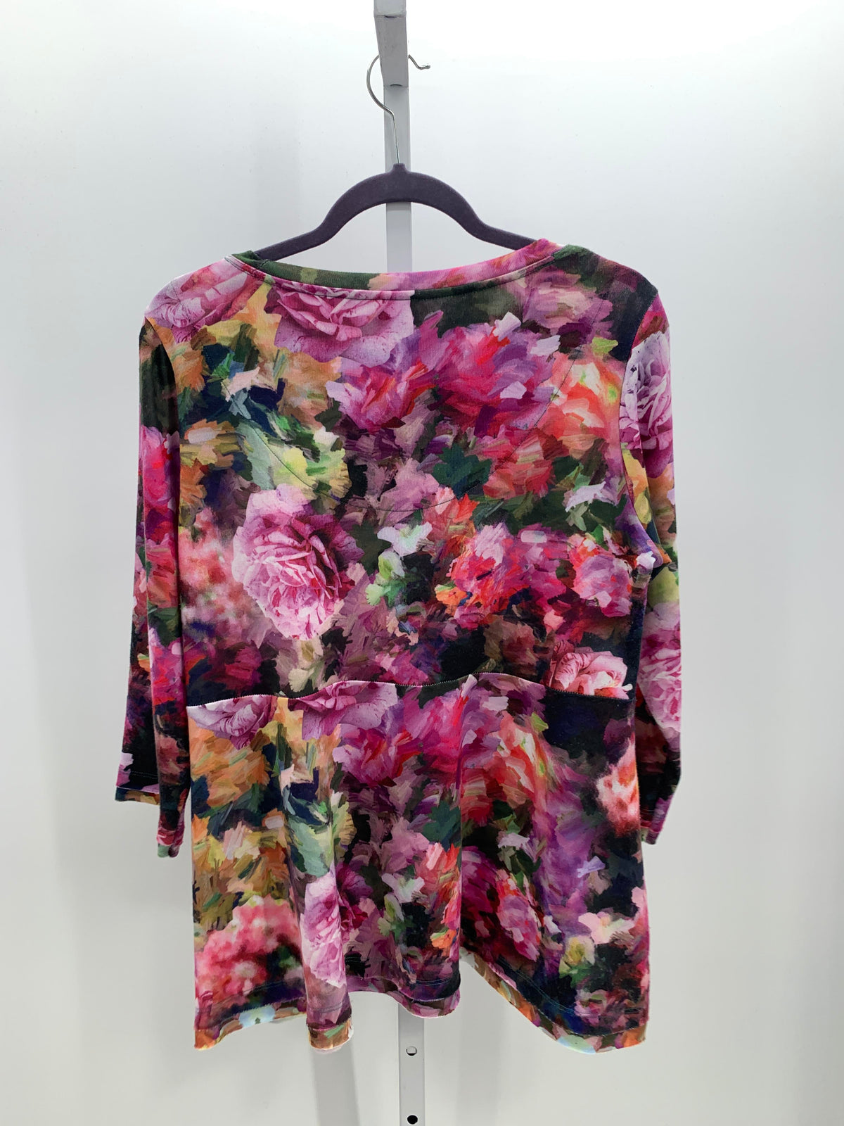Soft Surroundings Size Medium Petite Petite 3/4 Sleeve Shirt