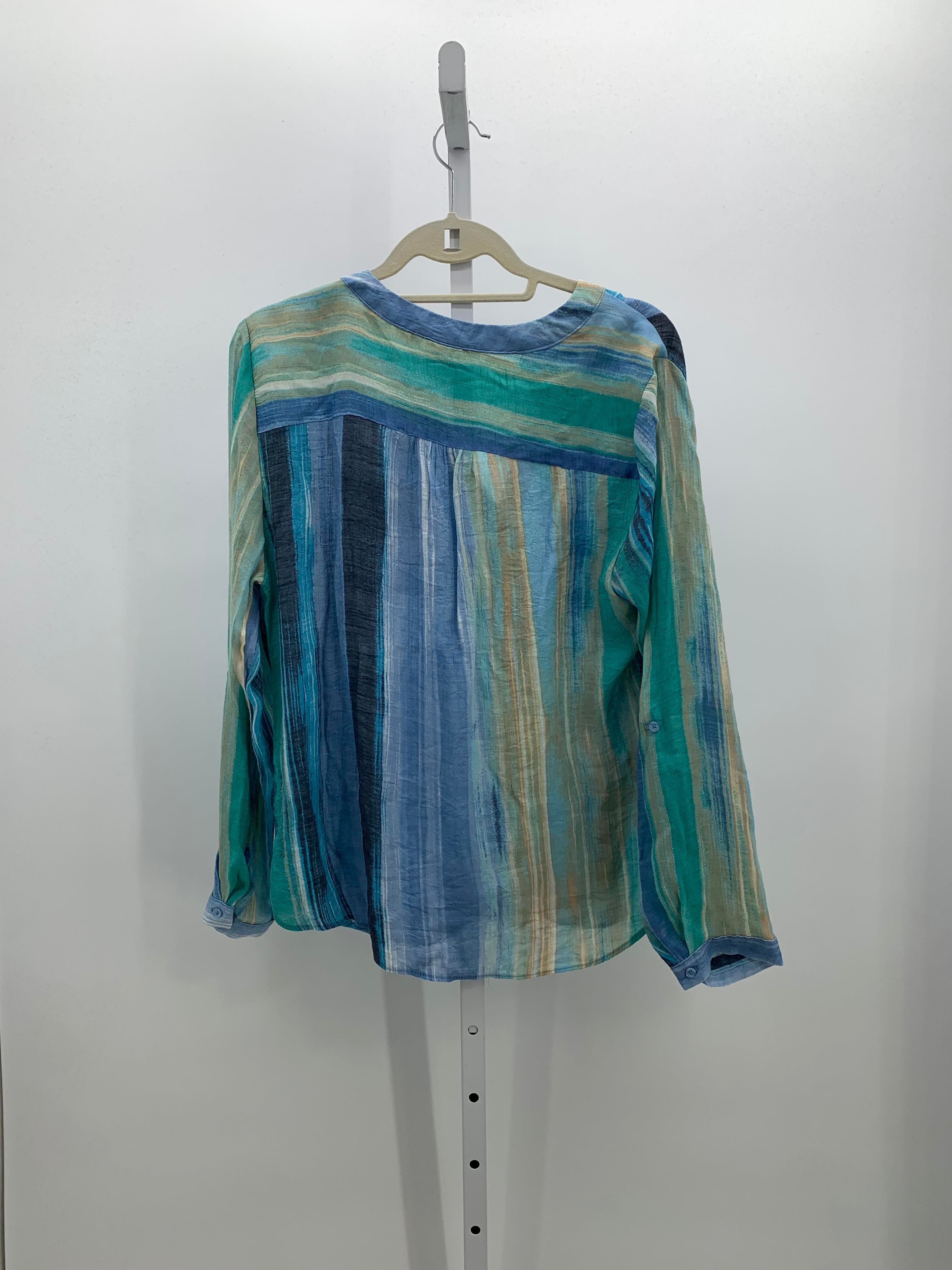 Zac & Rachel Size Large Misses Long Sleeve Shirt