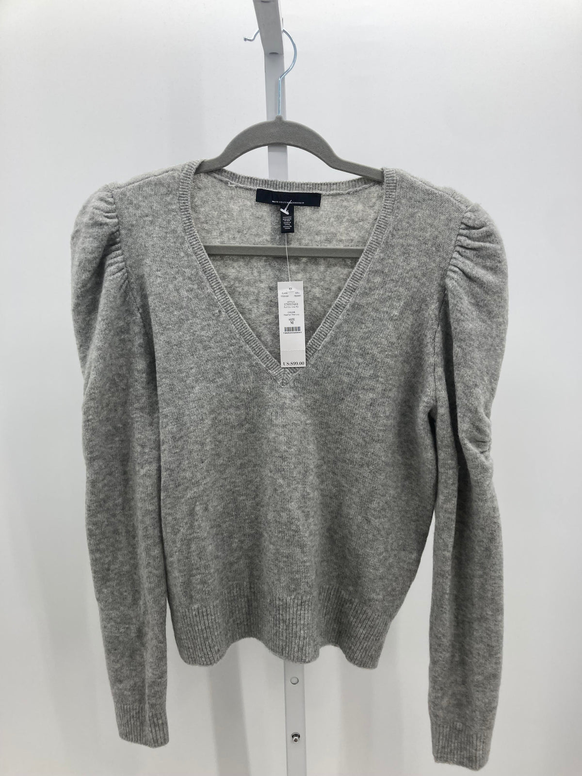 White House Black Size Medium Misses Long Slv Sweater