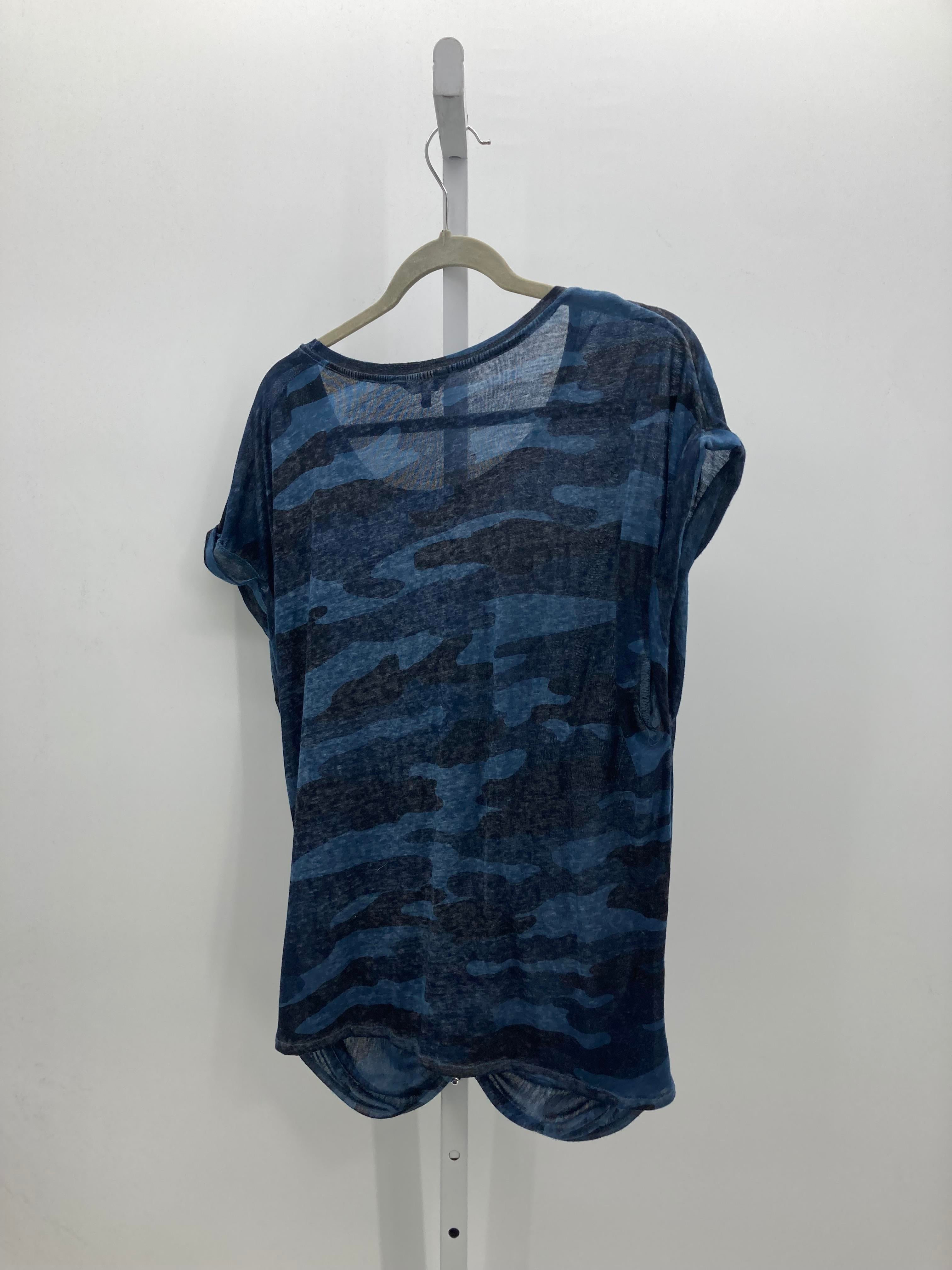 Lucky Brand Size Large Misses Short Sleeve Shirt