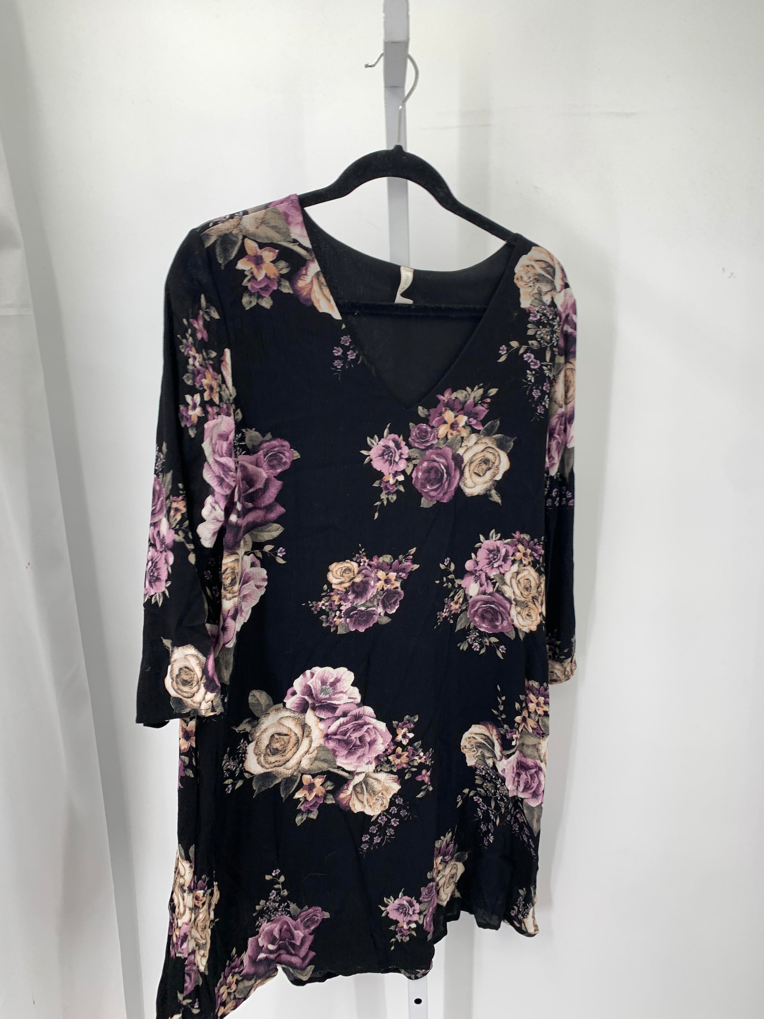Mia & Tess Size Small Misses 3/4 Sleeve Dress