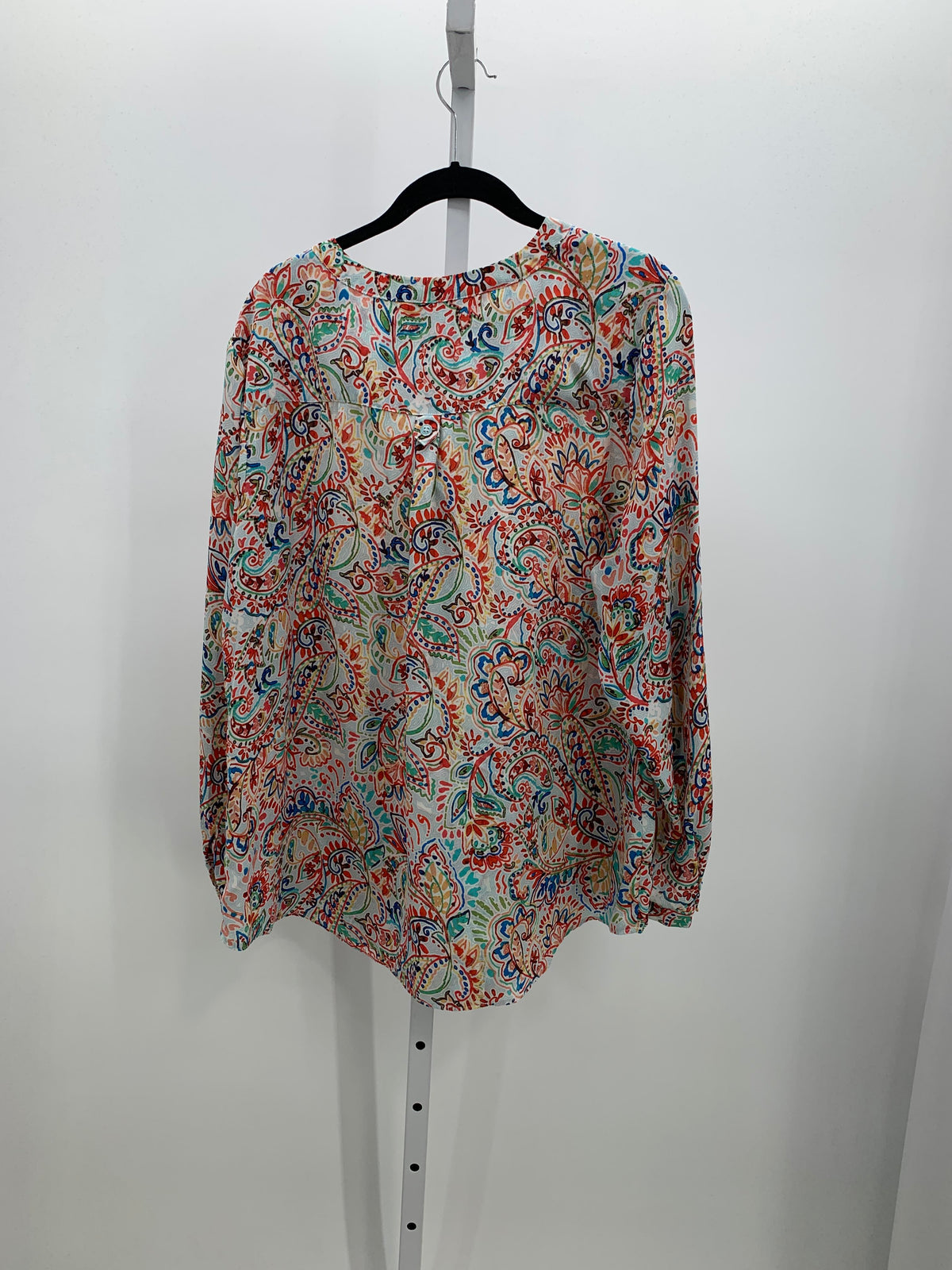 Zac & Rachel Size 1X Womens Long Sleeve Shirt