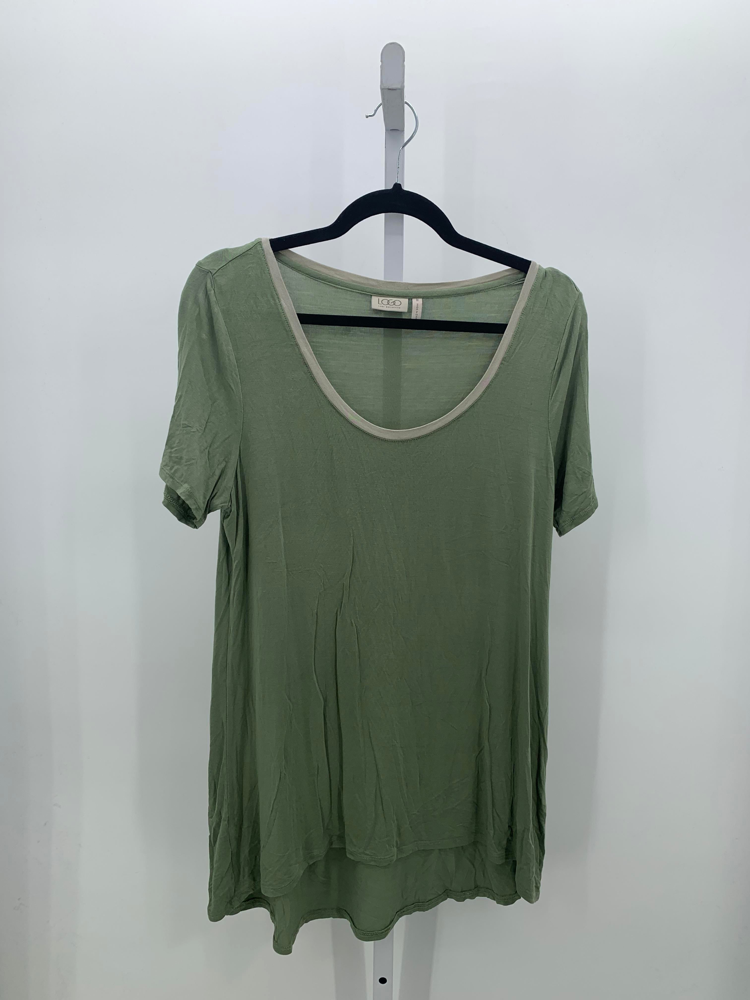 LOGO Size Medium Misses Short Sleeve Shirt
