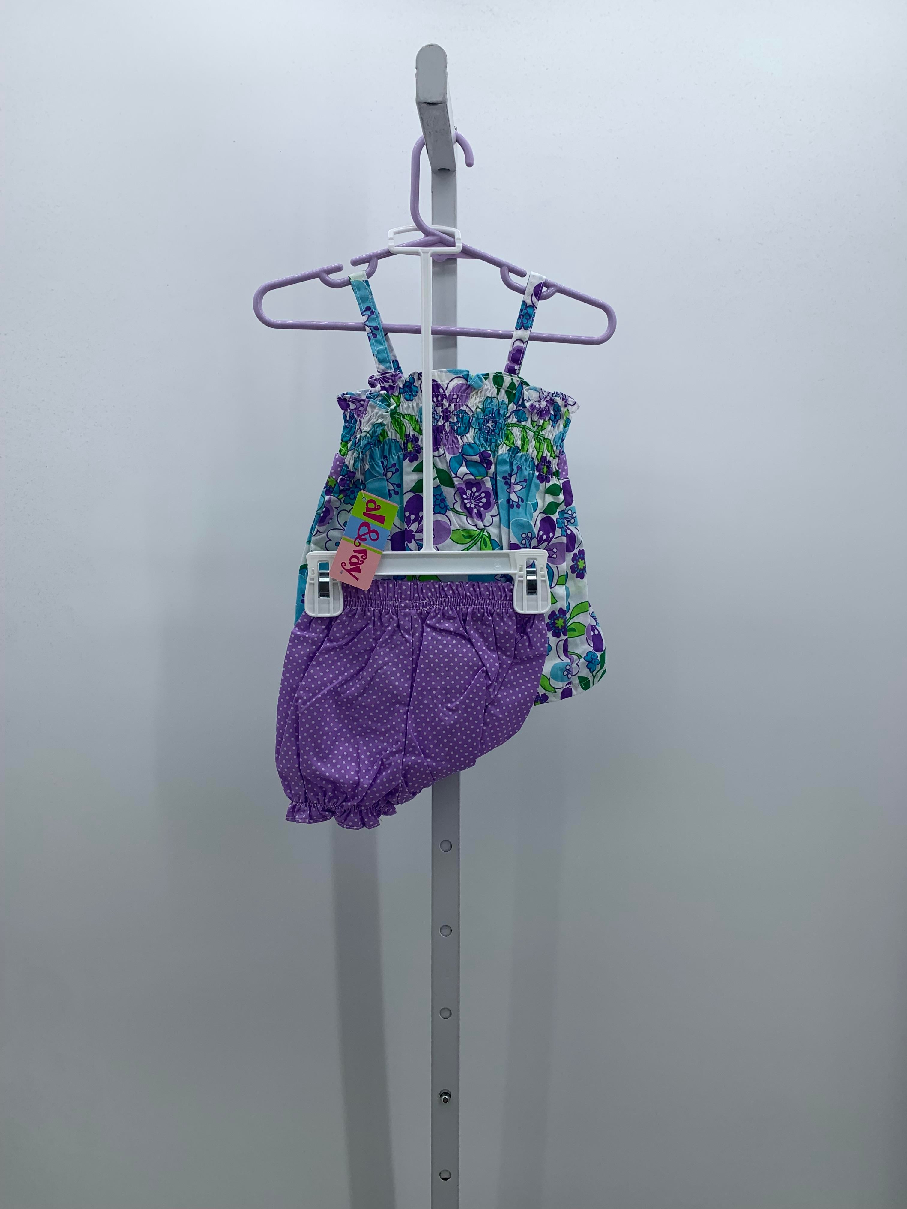 Al & Ray Size 6-9 mon Girls 2 Pieces
