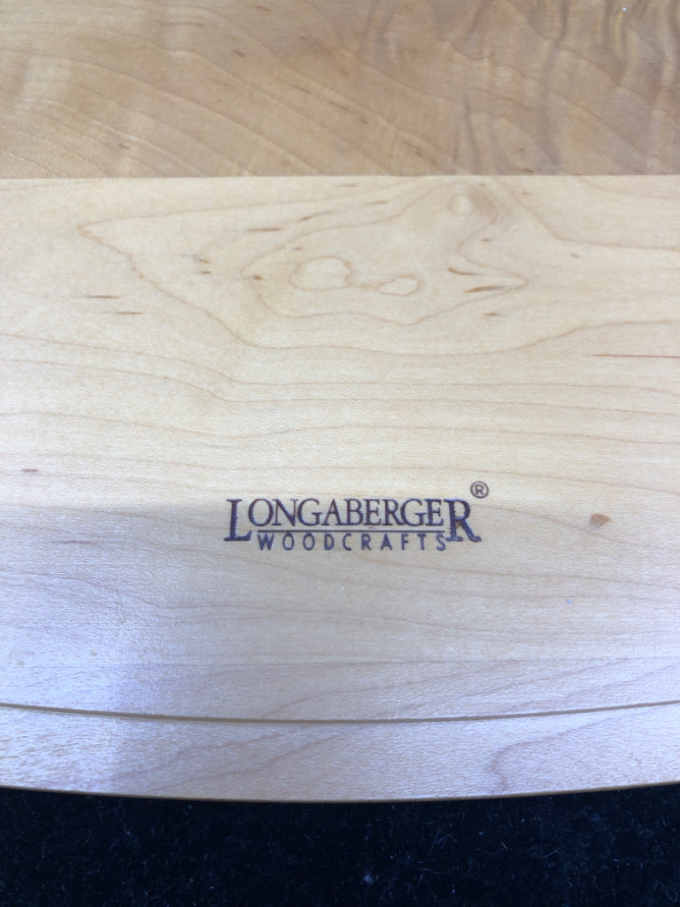 LONGABERGER BASKET QUILT PATTERN LID.