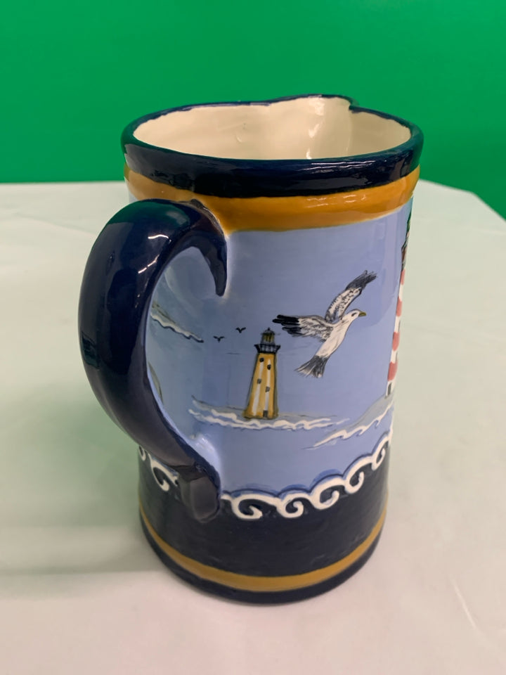 LIGHT HOUSE PITCHER.