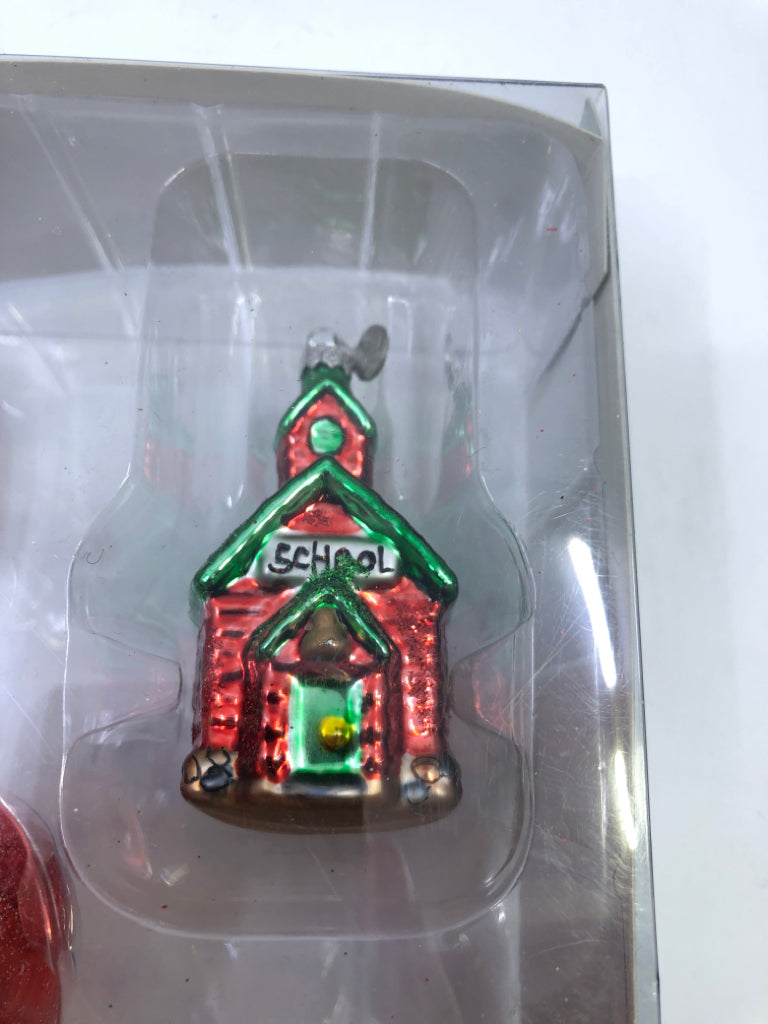 NIB SCHOOL DAYS CHRISTMAS ORNAMENTS.
