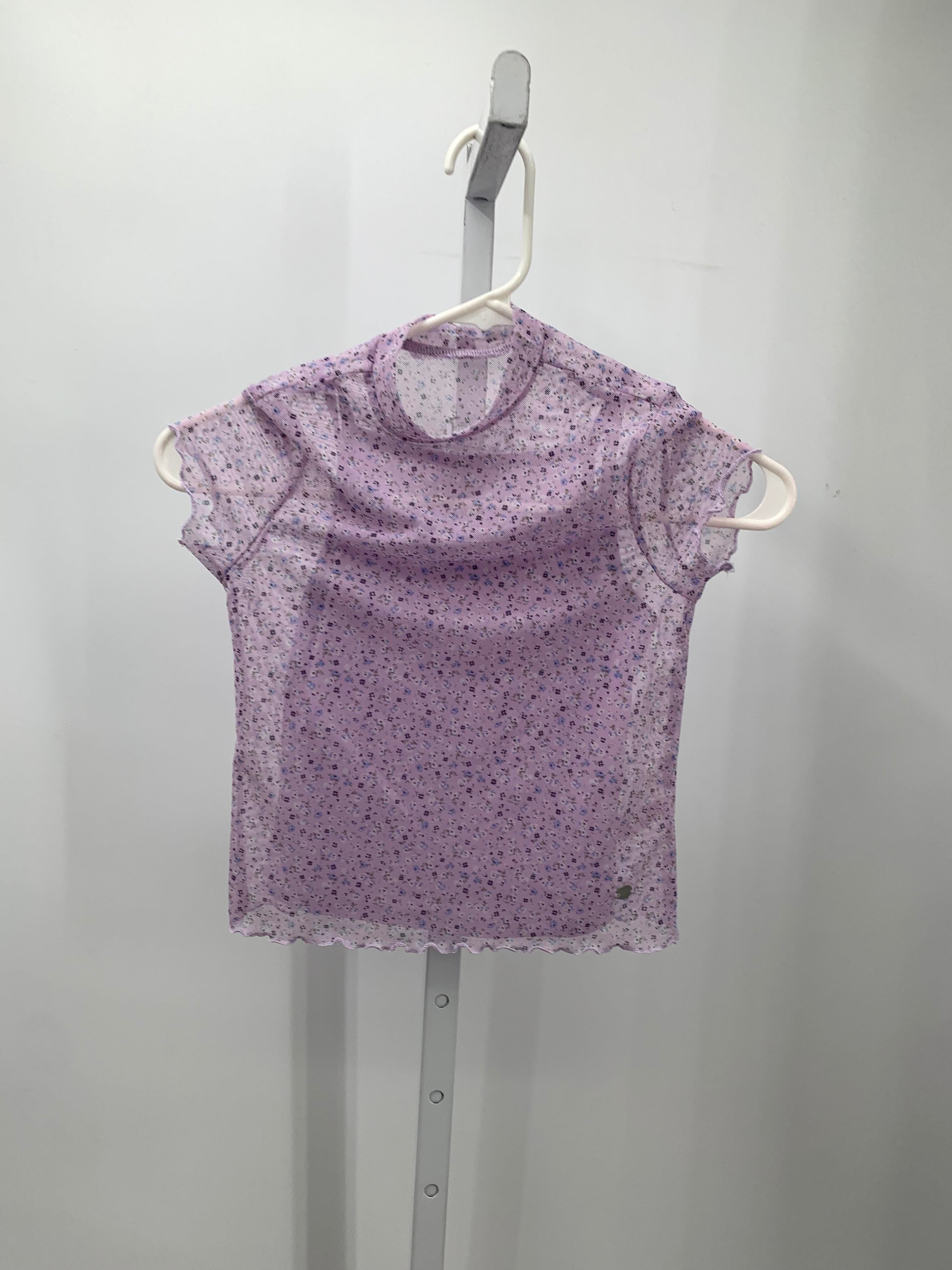 Justice Size 6 Girls Short Sleeve Shirt