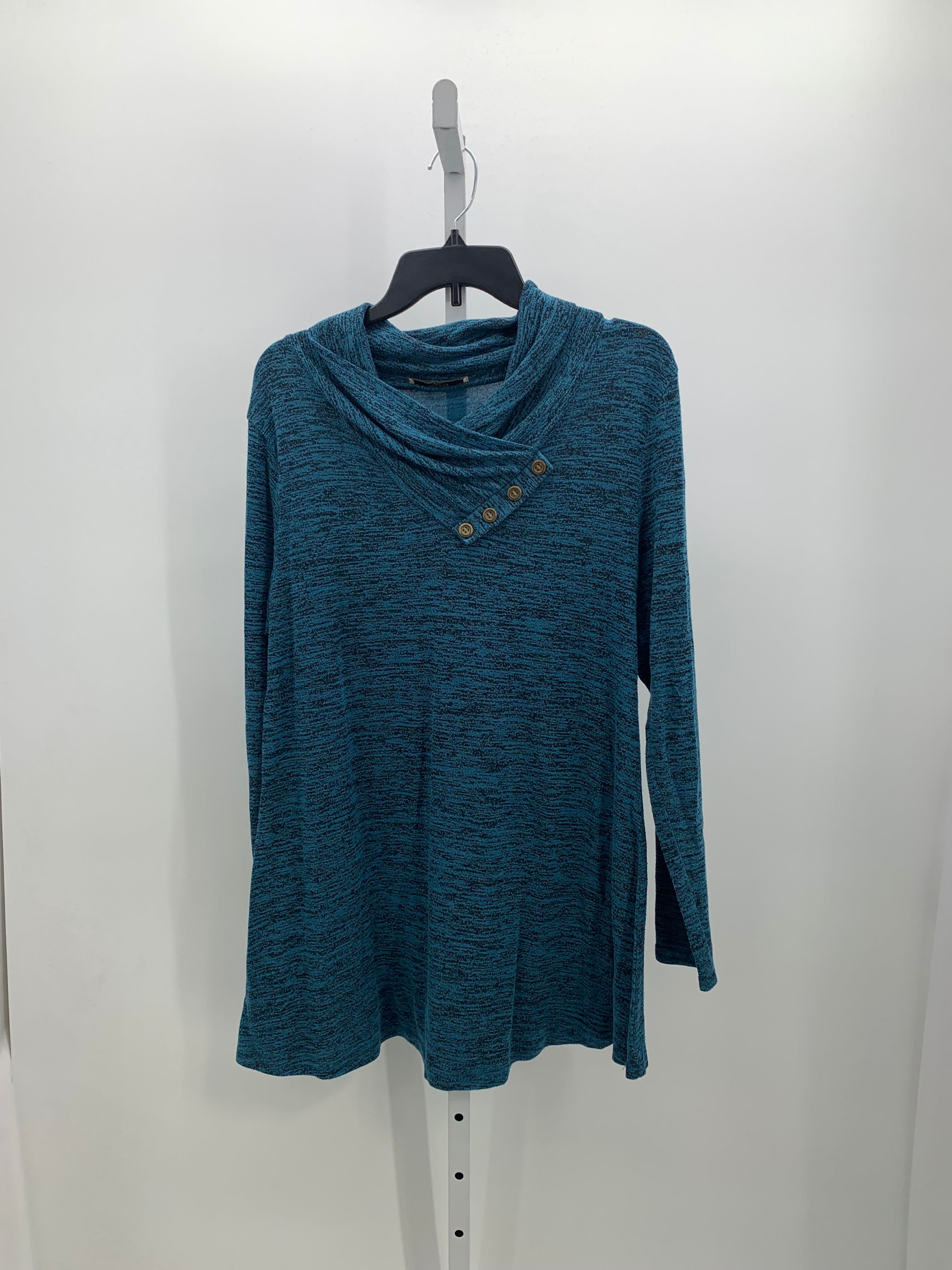 Size 2X Womens Long Slv Sweater
