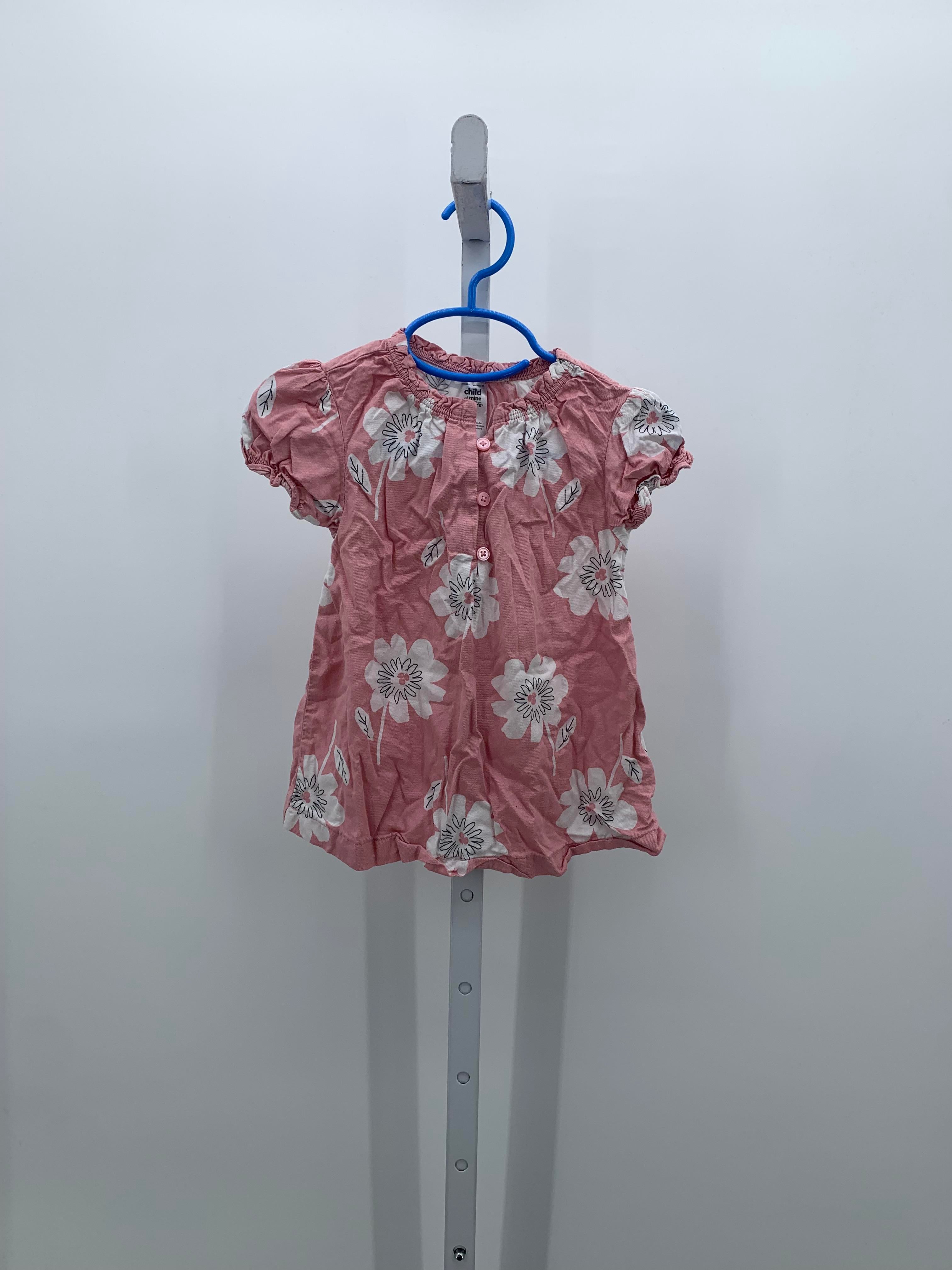 Child of Mine Size 3T Girls Short Sleeve Shirt